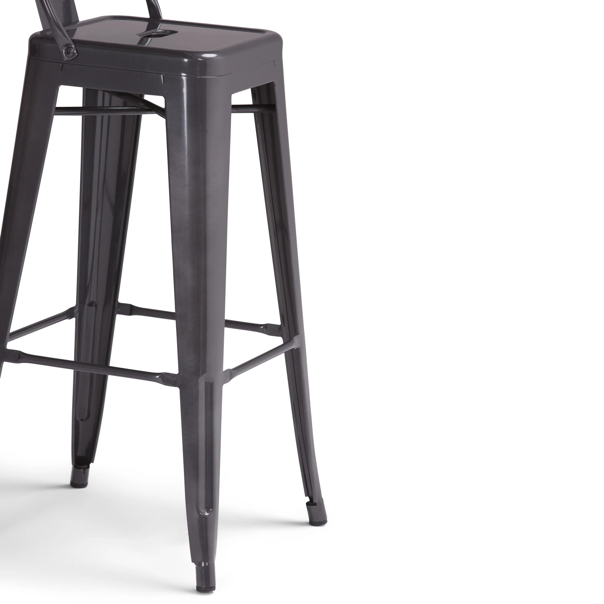 Rayne - Curved Back Metal Stool (Set of 2) - Image 15