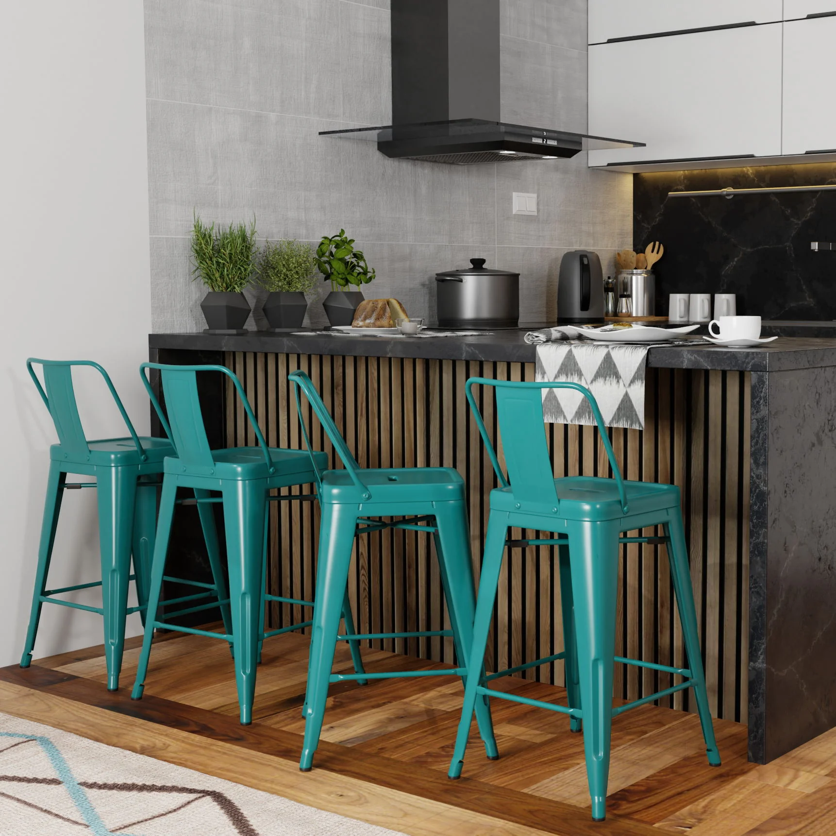 Rayne - Multifunctional Metal Stool - Image 37