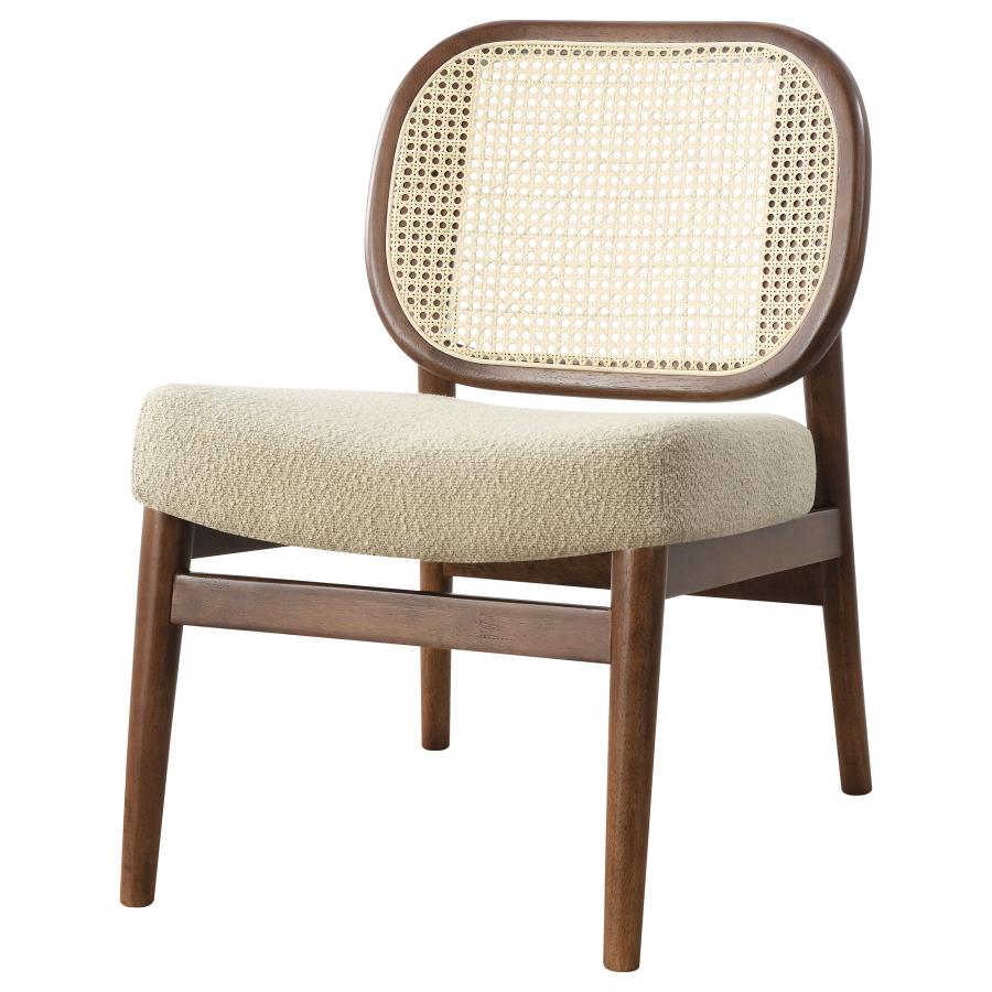 Rayo - Rattan Cane Back Accent Chair With Padded Seat - Image 7