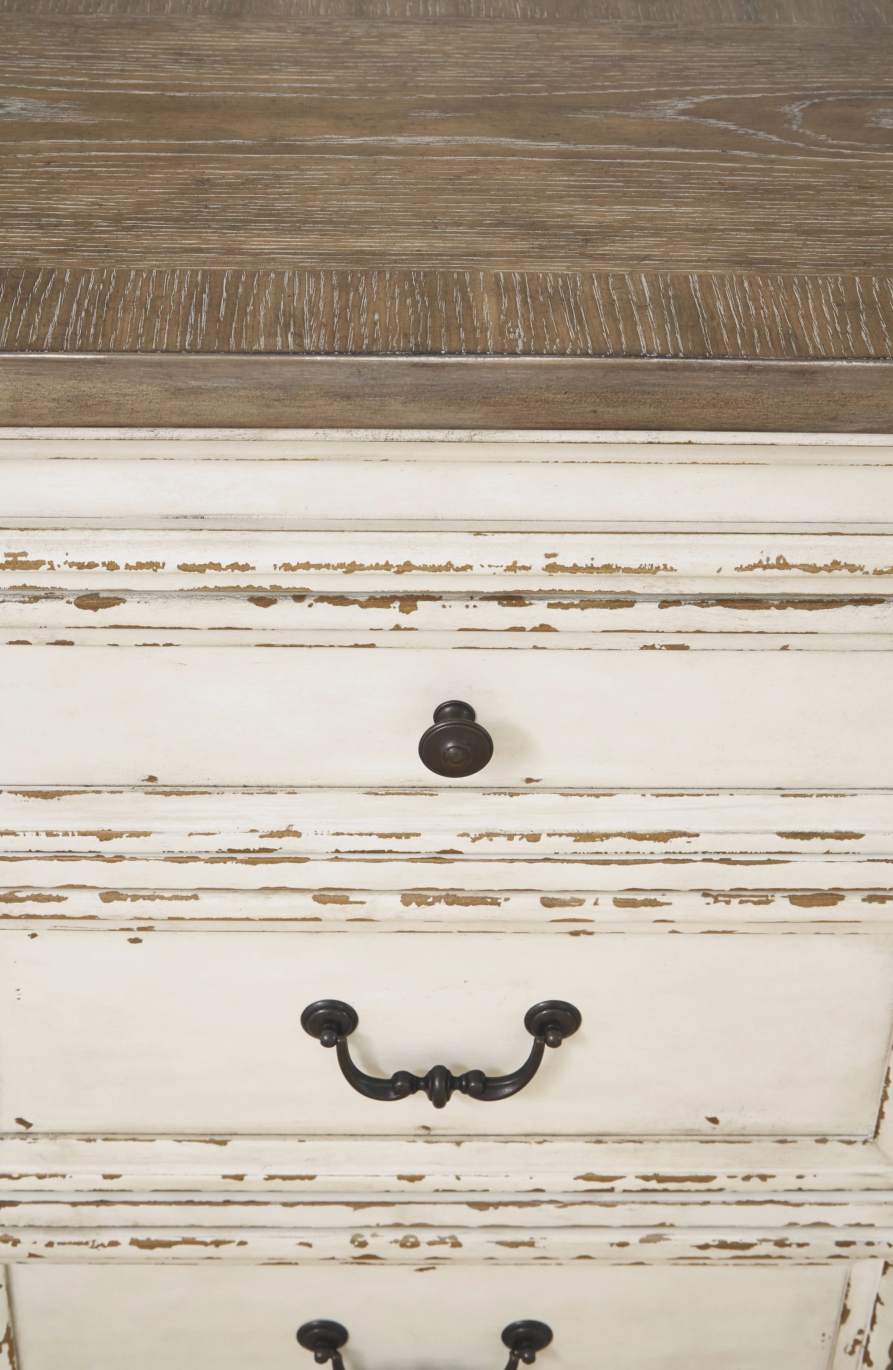 Realyn - Dining Room Server - Chipped White - Image 7