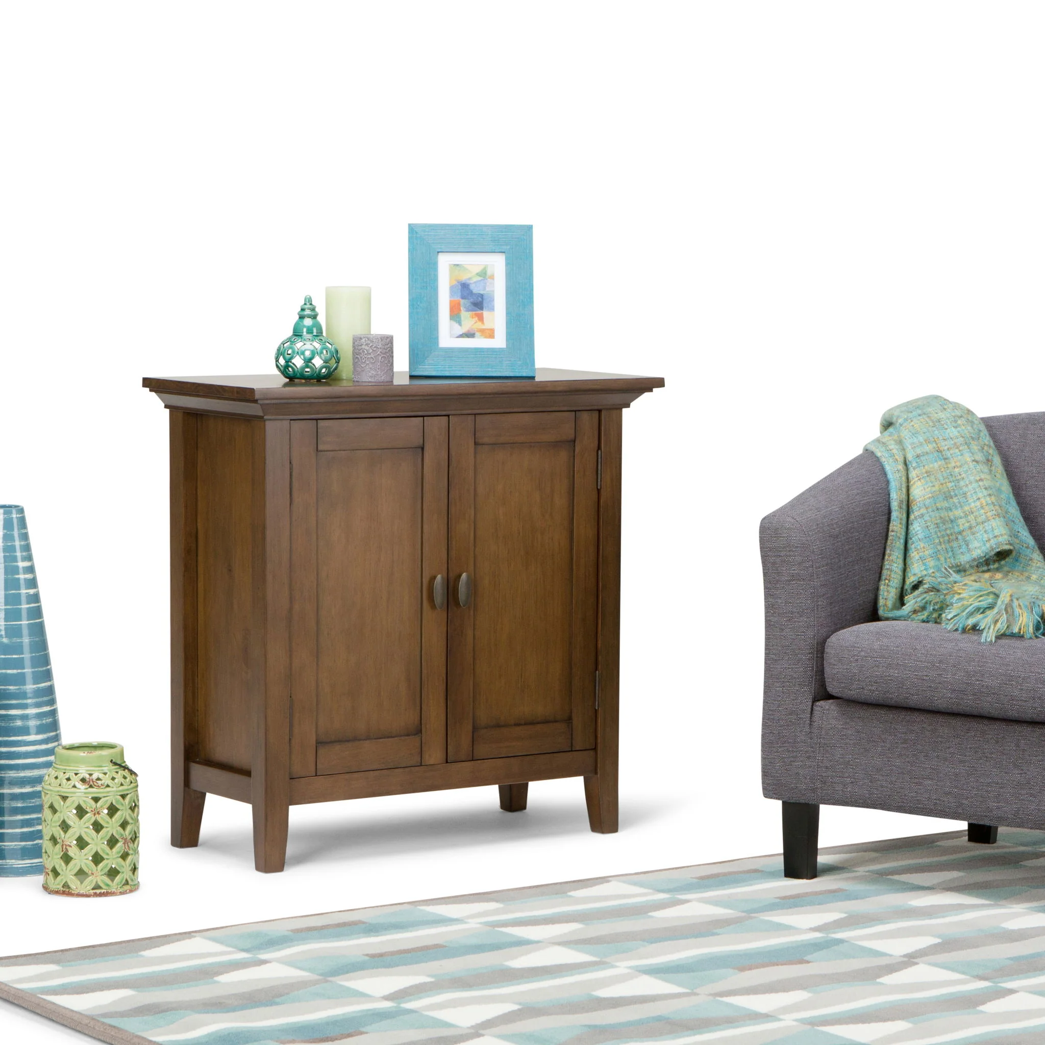 Redmond - Handcrafted Low Storage Cabinet - Image 9