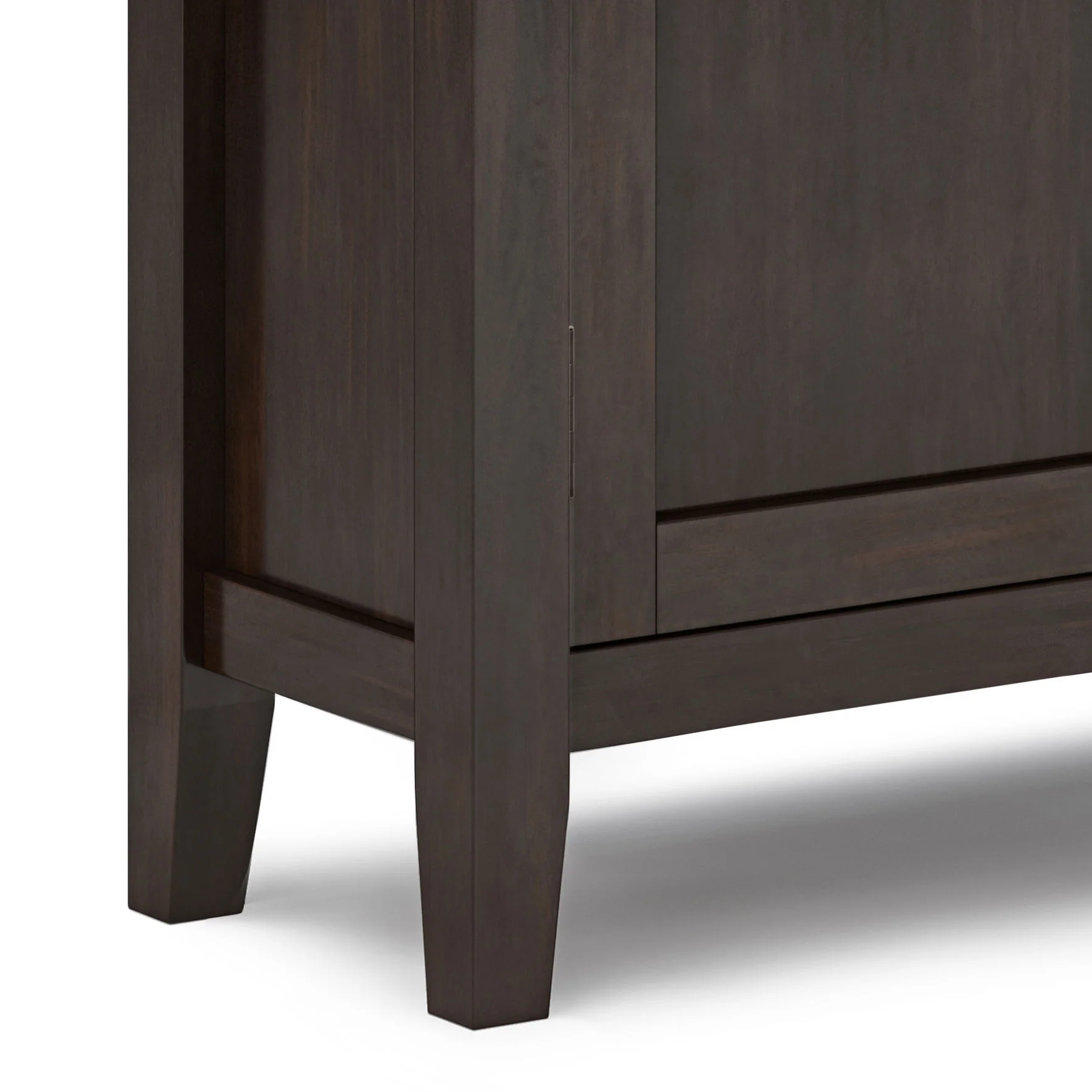 Redmond - Low Storage Cabinet - Brunette Brown - Image 2