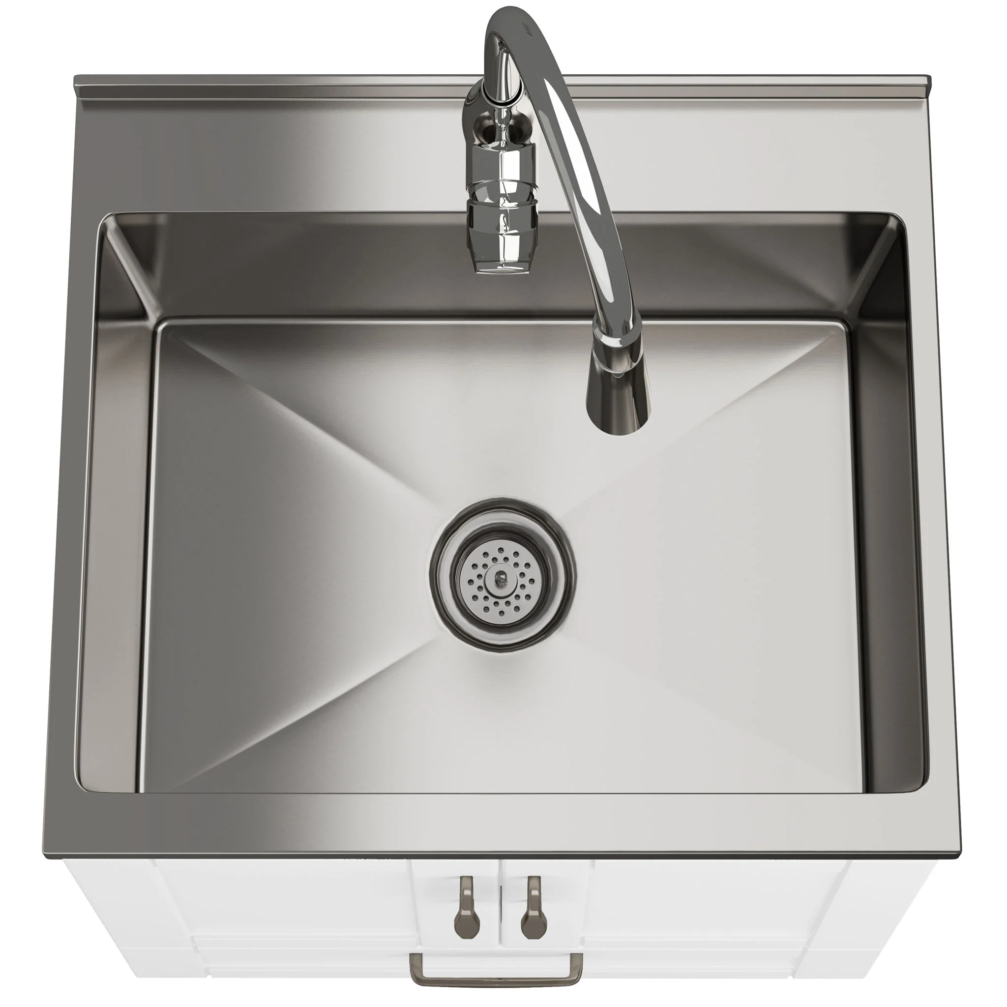 Reed - Deluxe Laundry Cabinet With Pull-Out Faucet And Stainless Steel Sink - Image 34
