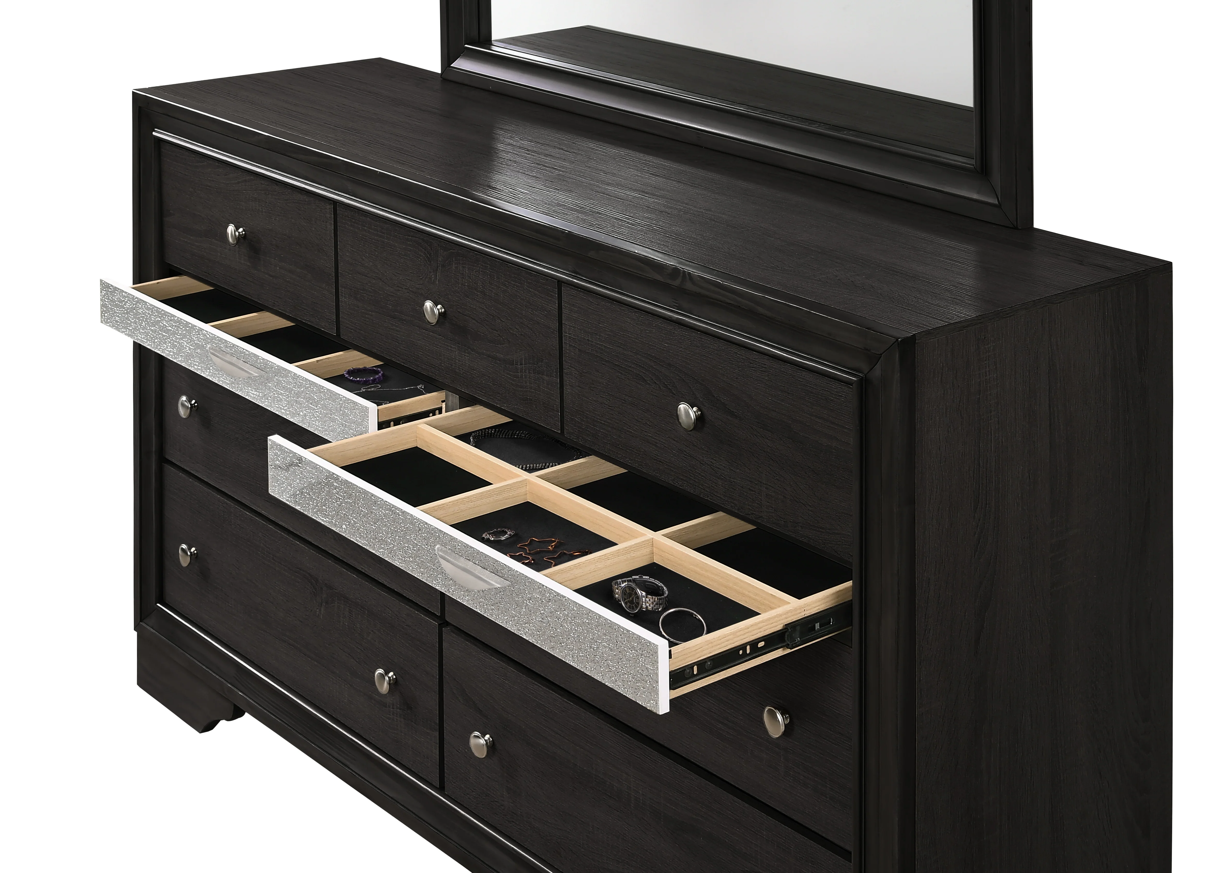 Regata Dresser Black/Silver - Image 4