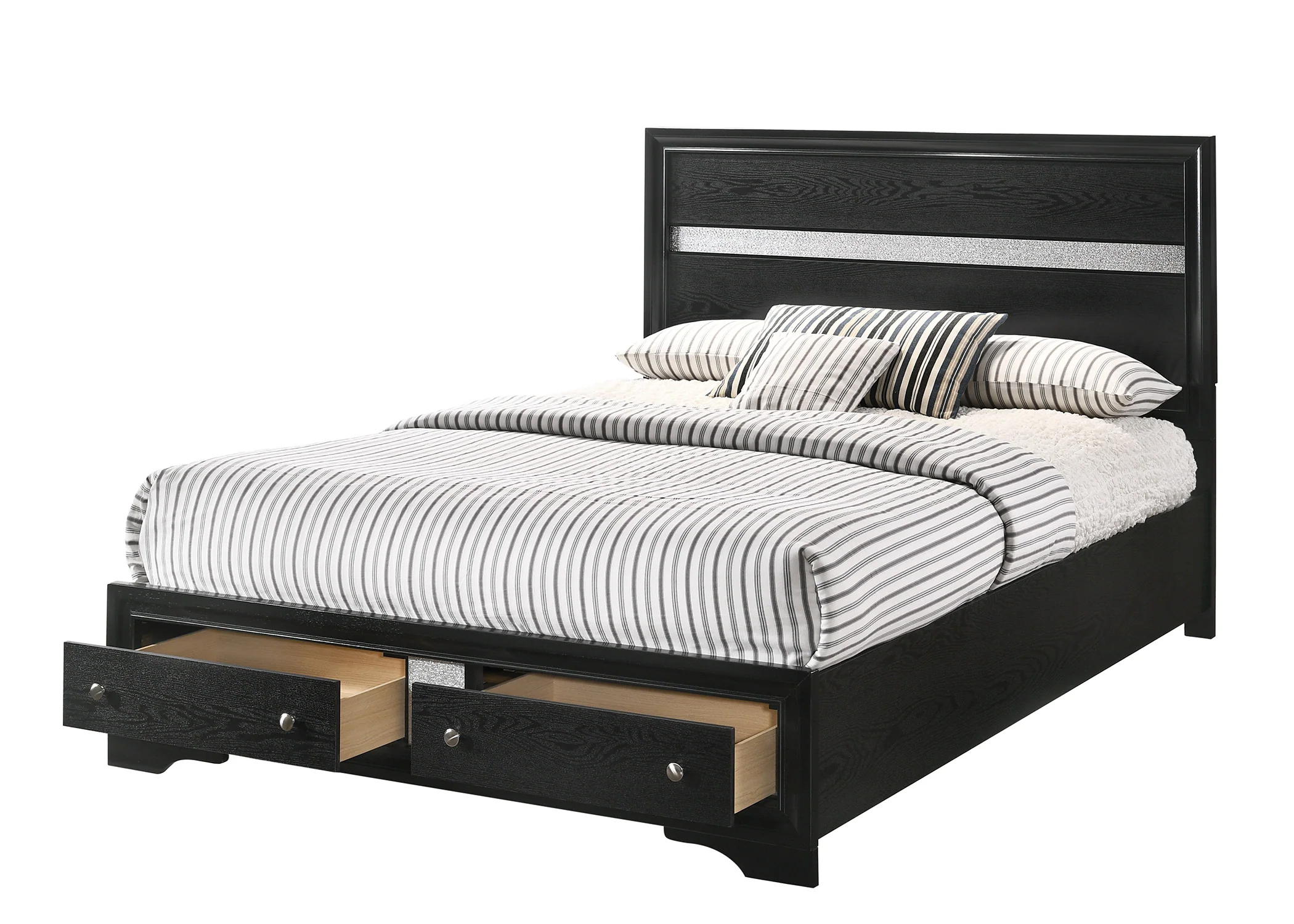 Regata Bed Black/Silver - Image 4