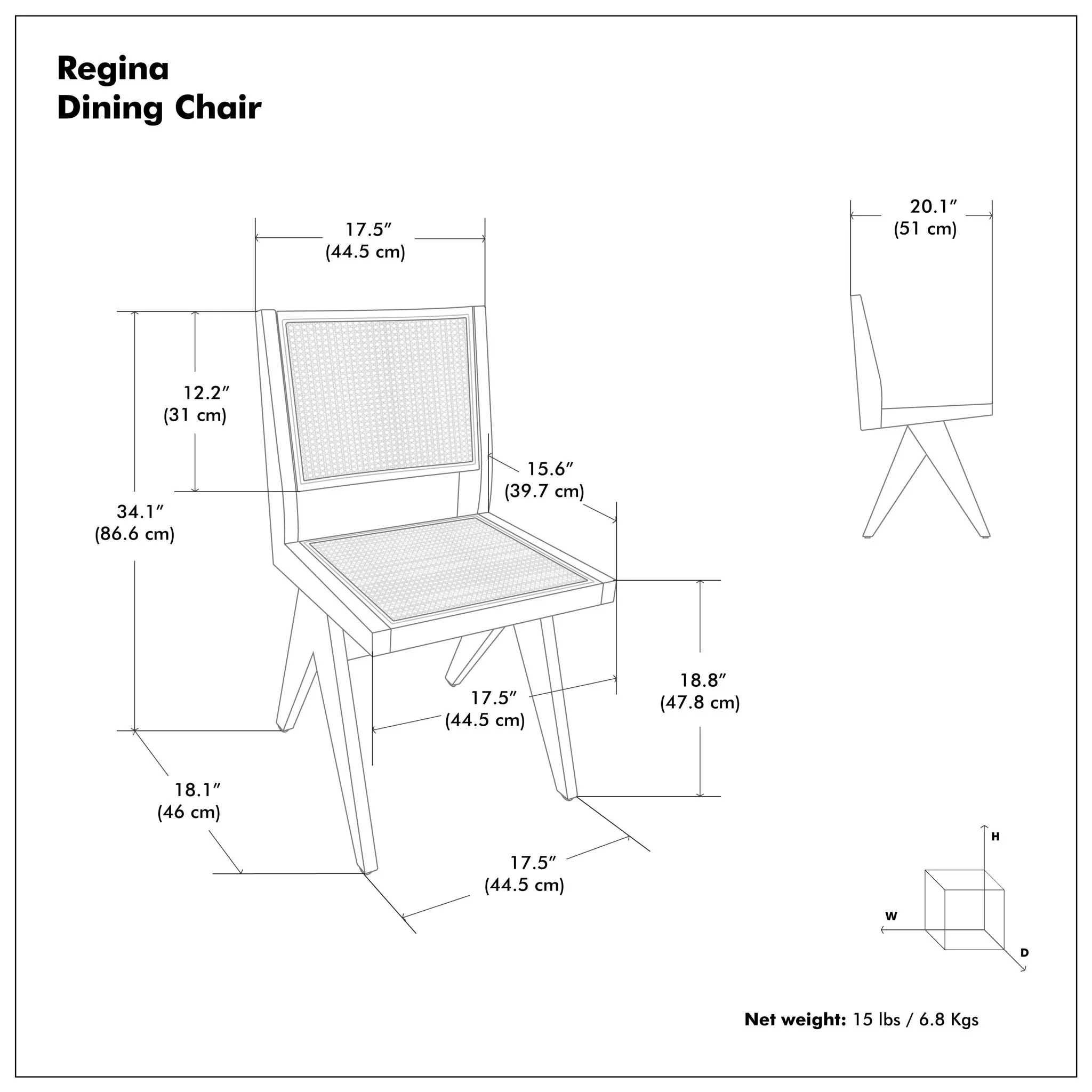 Regina - Handcrafted Dining Chair (Set of 2) - Image 9