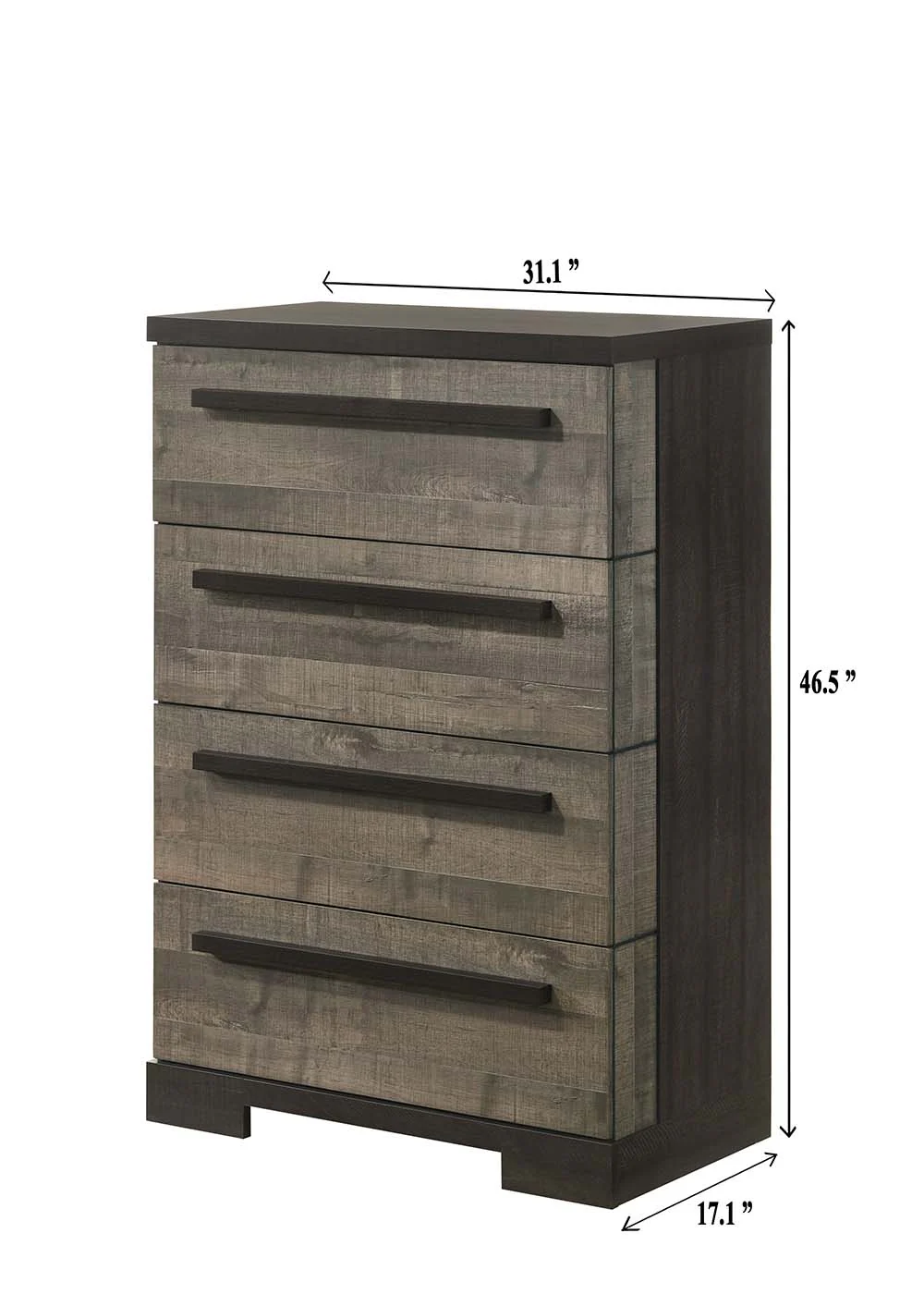 Remington Chest Gray/Ebony - Image 2