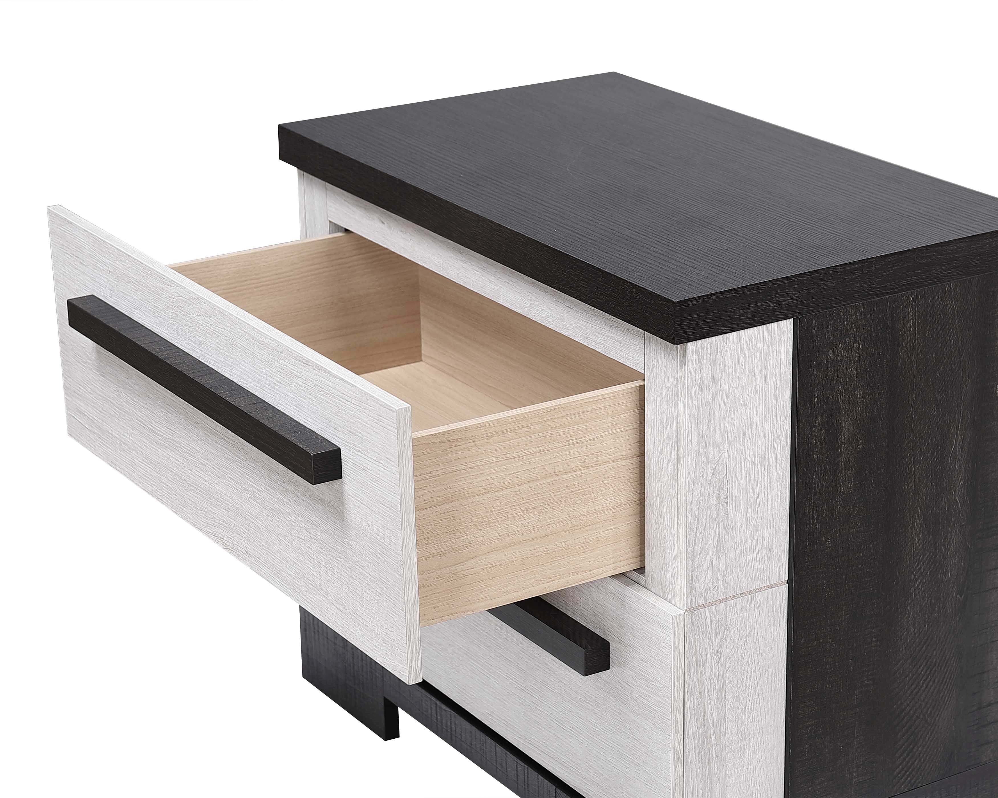 Remington Night Stand Chalk/Ebony - Image 3