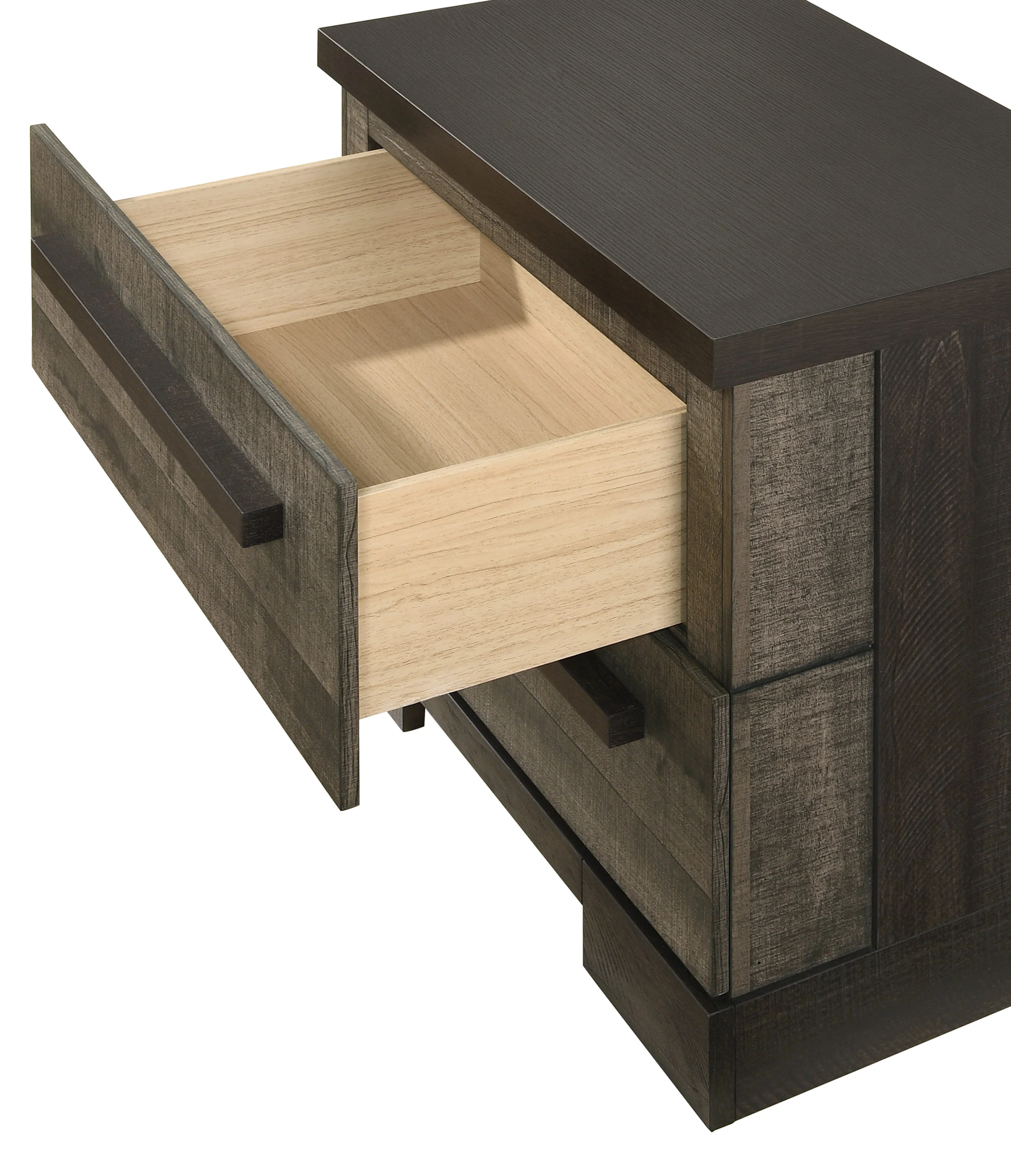 Remington Night Stand Gray/Ebony - Image 3