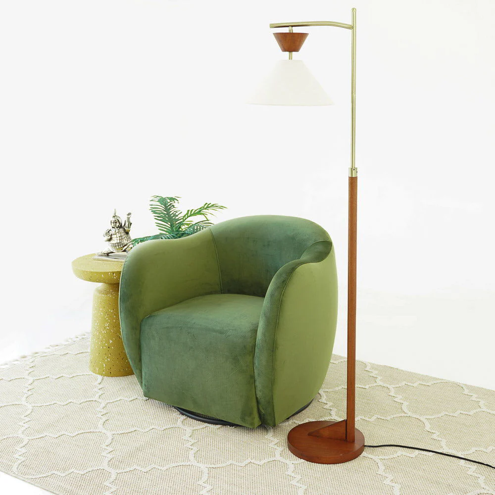 Renee - Swivel Chair - Green - Image 7