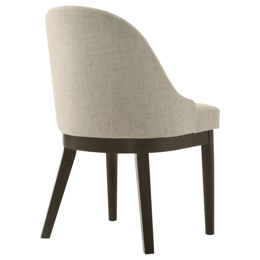 Reseda - Upholstered Dining Side Chair (Set of 2) - Beige - Image 8