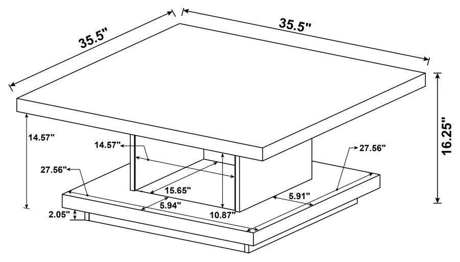 Reston - Engineered Wood Table - Image 19