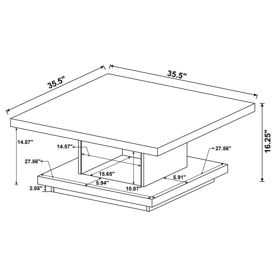 Reston - Square Coffee Table Set - Image 19