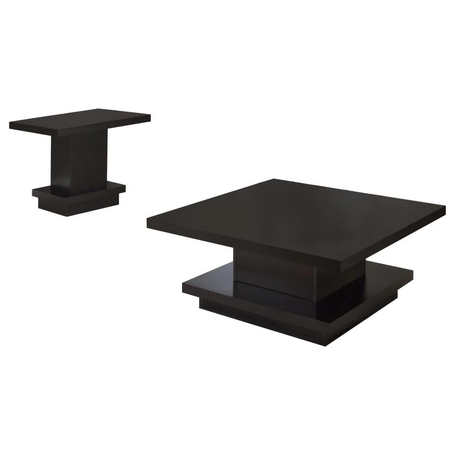 Reston - Square Coffee Table Set - Image 3