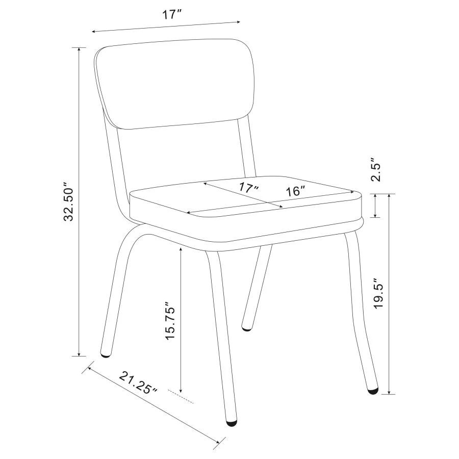 Retro - Oval Dining Table Set - Image 19