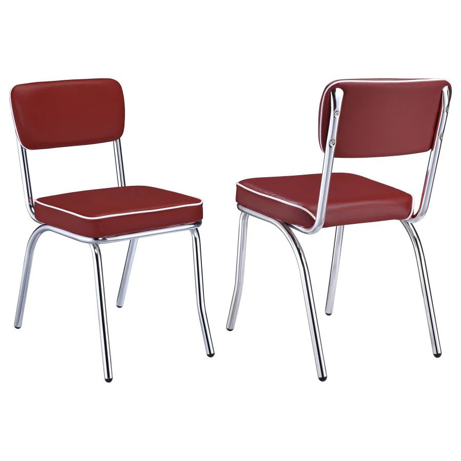 Retro - Upholstered Dining Side Chair (Set of 2) - Image 2
