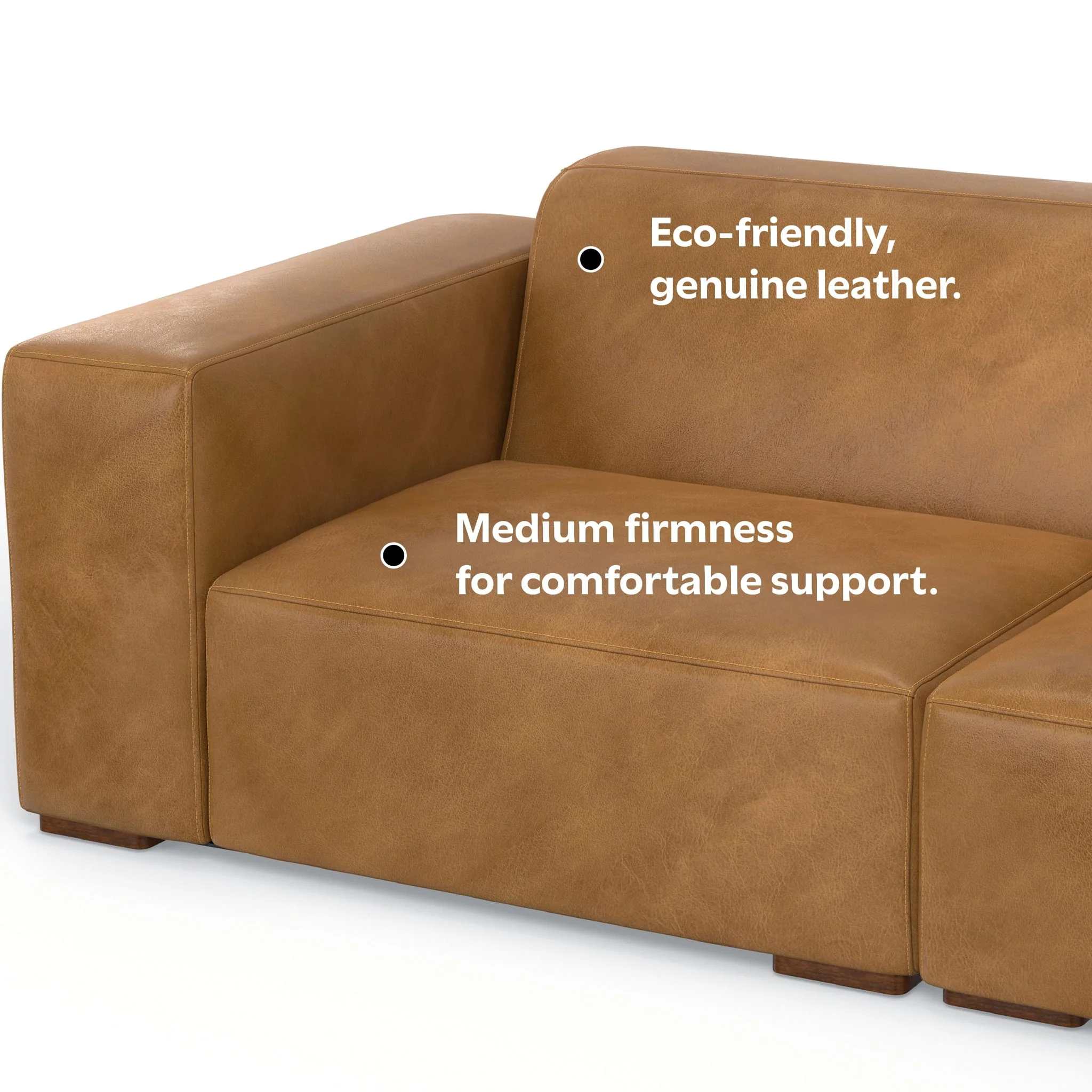 Rex - Handcrafted Sectional Sofa And Ottoman - Image 42