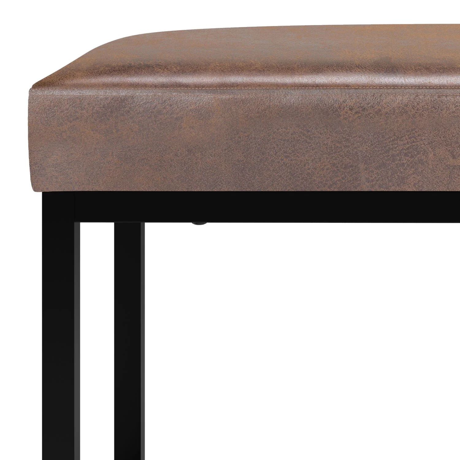 Reynolds - Small Bench - Distressed Chestnut Brown - Image 3