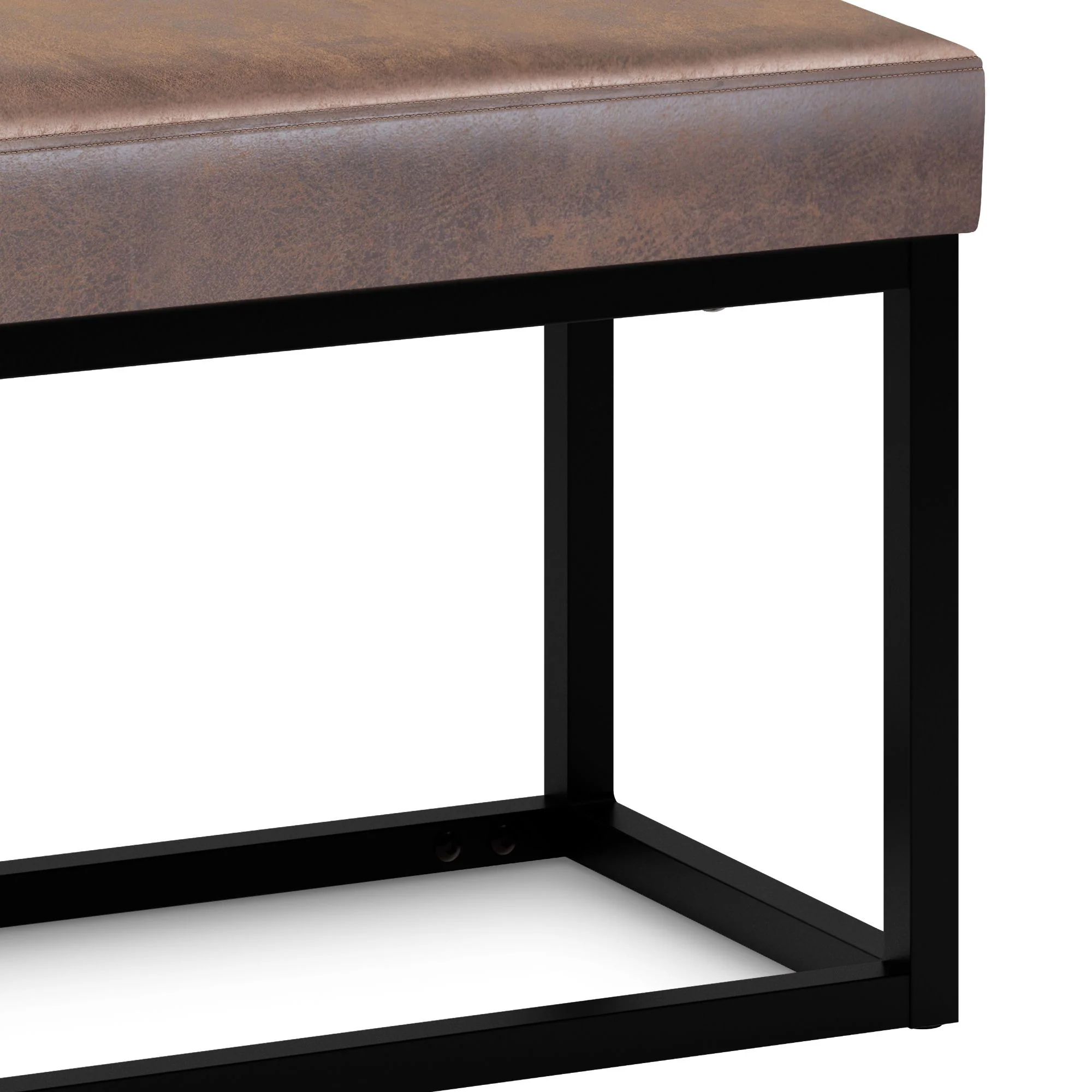 Reynolds - Small Bench - Distressed Chestnut Brown - Image 6