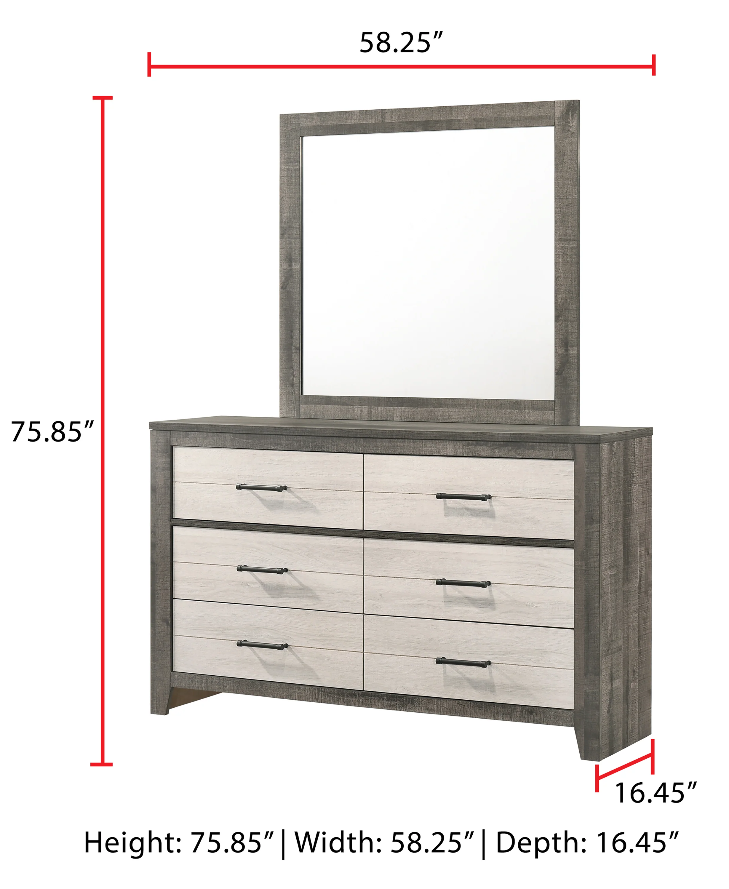 Rhett Dresser Mirror - Image 2