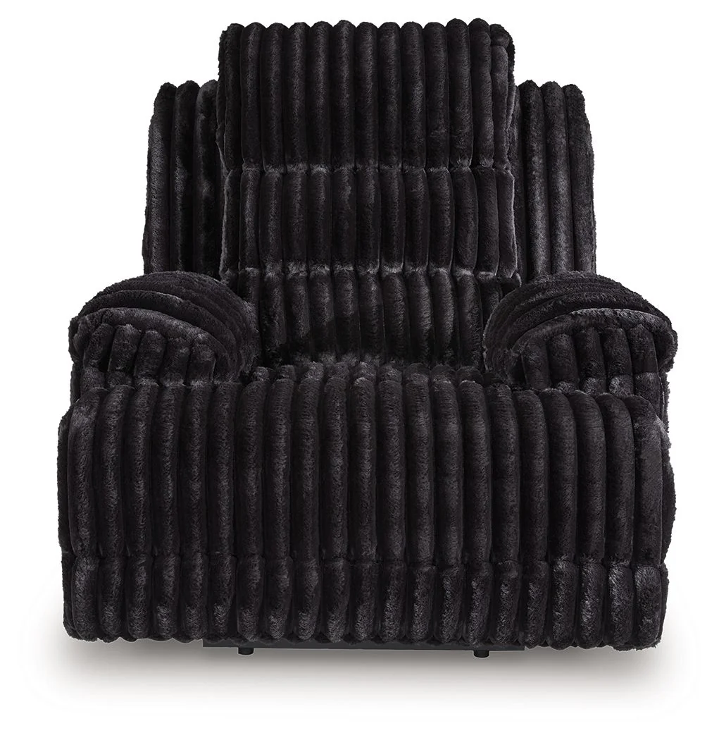 Rhine Falls - Zero Wall Power Recliner - Onyx - Image 4