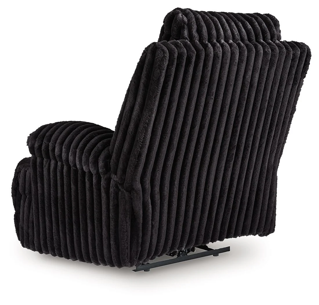 Rhine Falls - Zero Wall Power Recliner - Onyx - Image 7