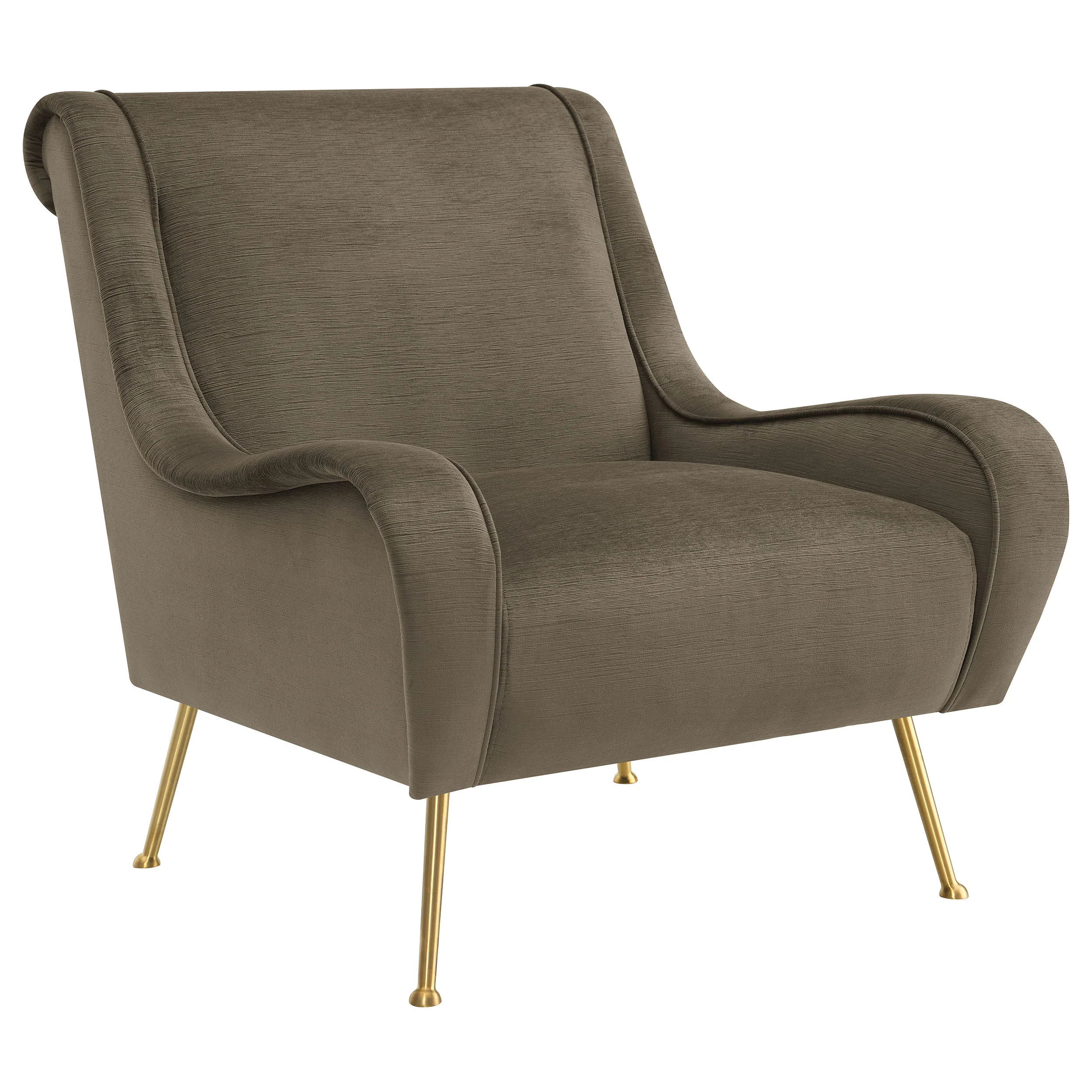 Ricci - Upholstered Saddle Arm Accent Chair - Image 22