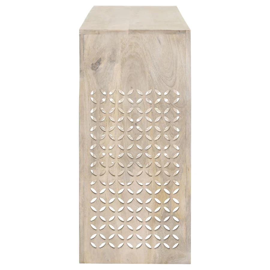 Rickman - 2-Drawer Wood Entryway Console Table - White Washed - Image 8