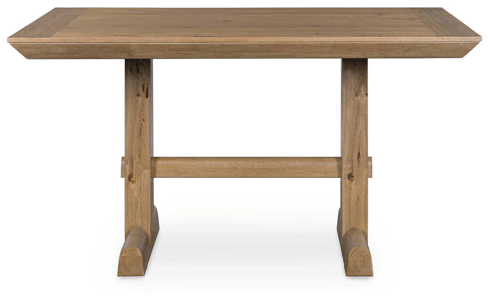 Ridgester - Rectangular Dining Room Counter Table - Light Brown - Image 2