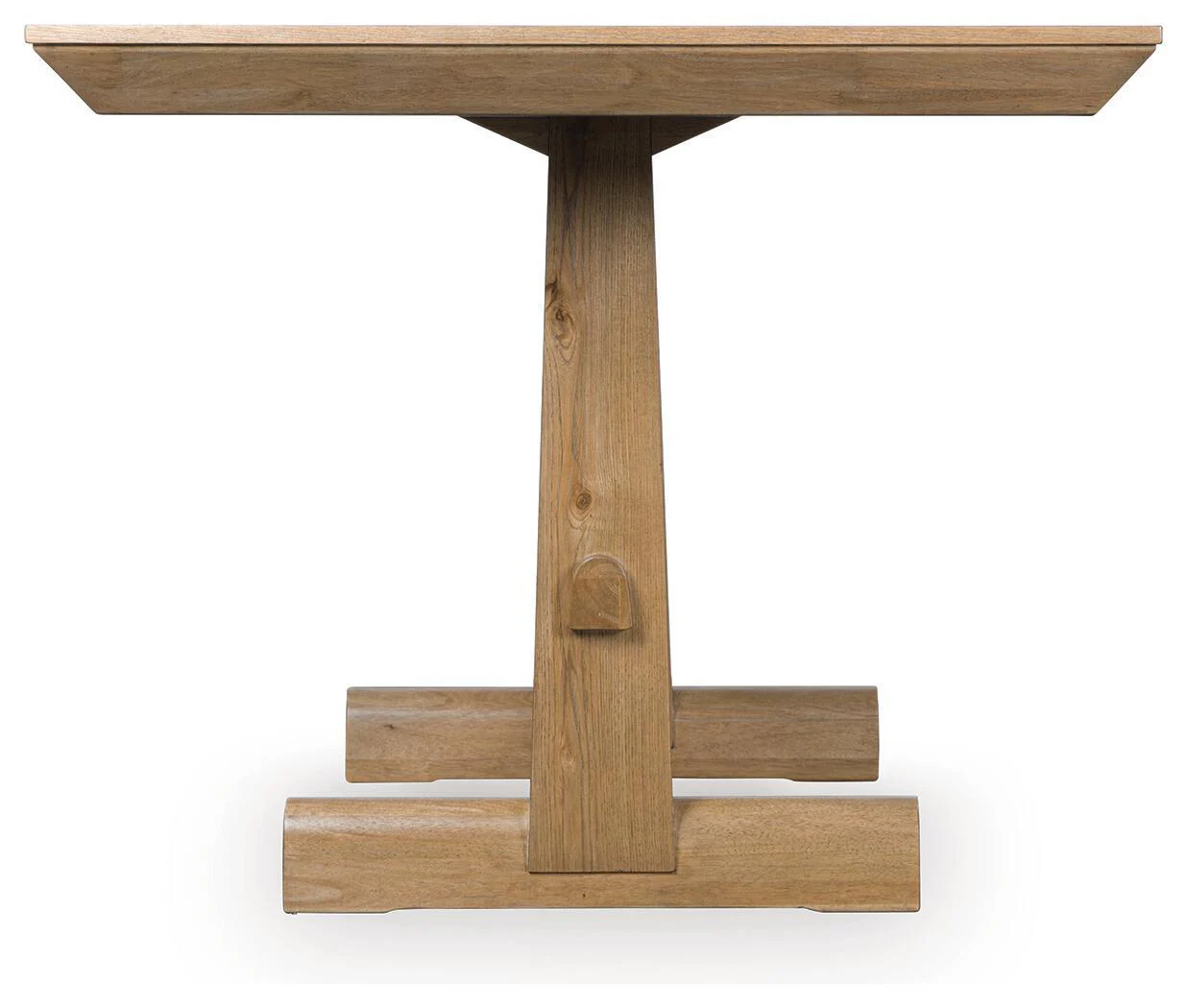 Ridgester - Rectangular Dining Room Counter Table - Light Brown - Image 5