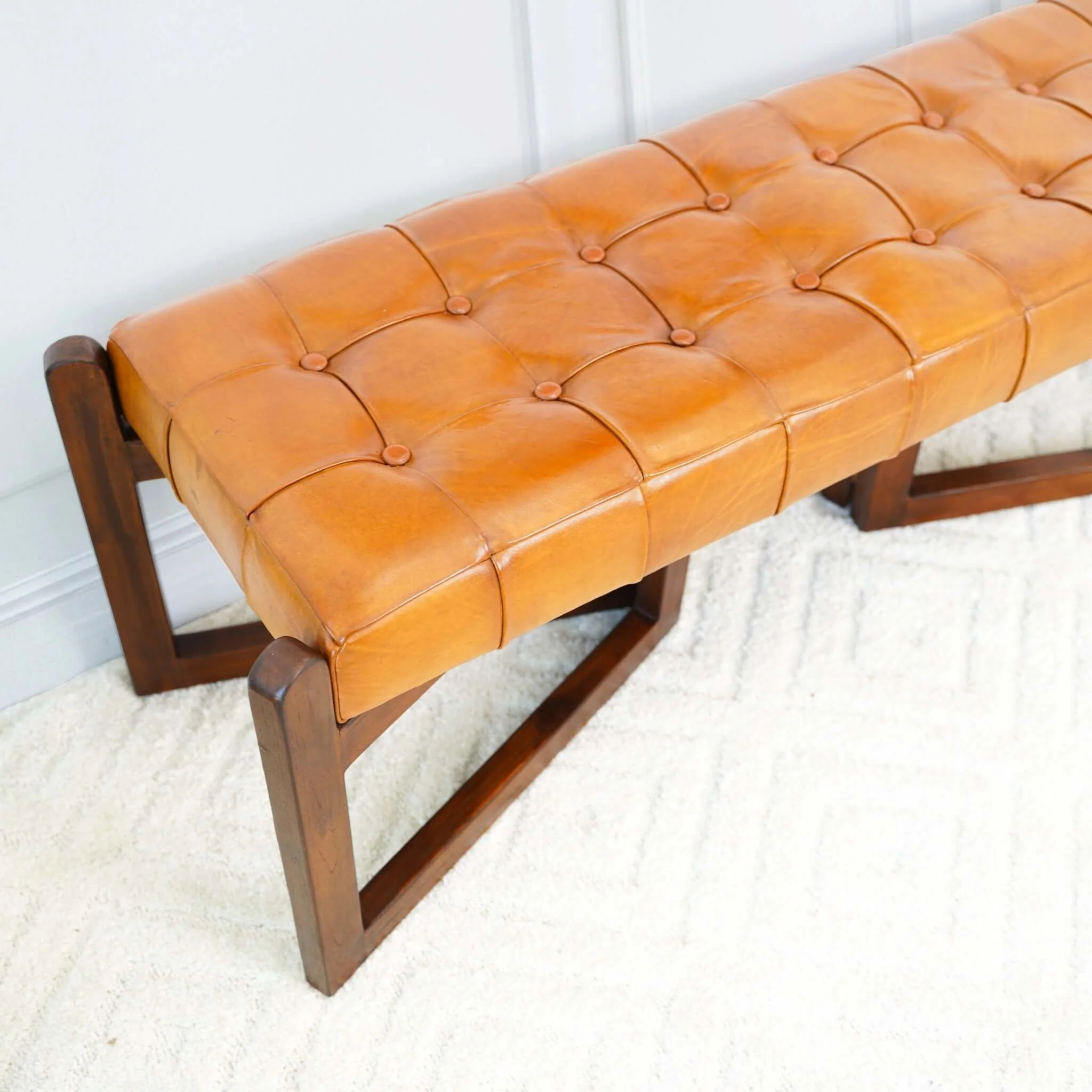 Riley - Bench - Brown / Rustic / Tan - Image 2