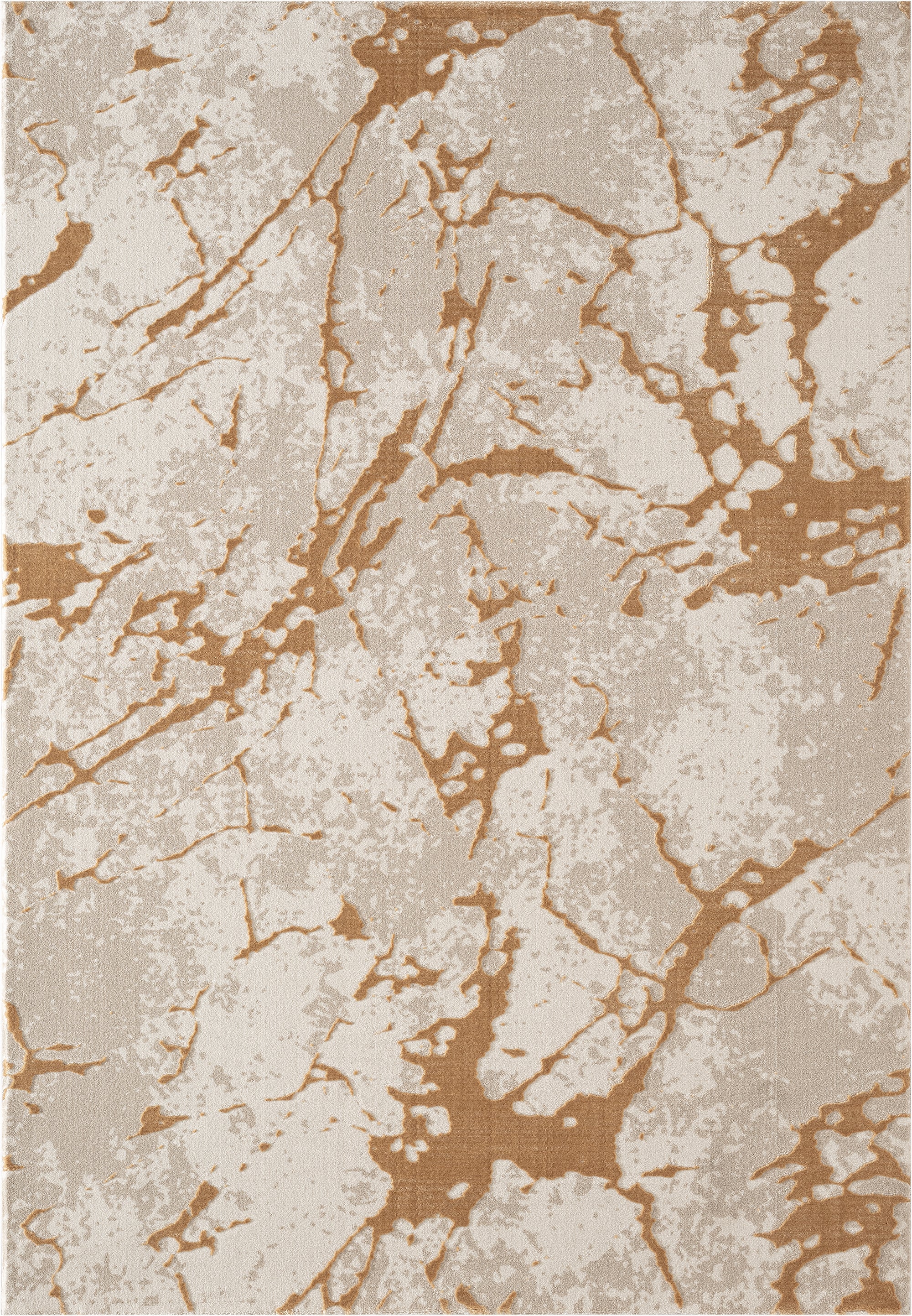 .Riya Greige Power-Loomed Area Rug - 6' 6" x 9' 0"