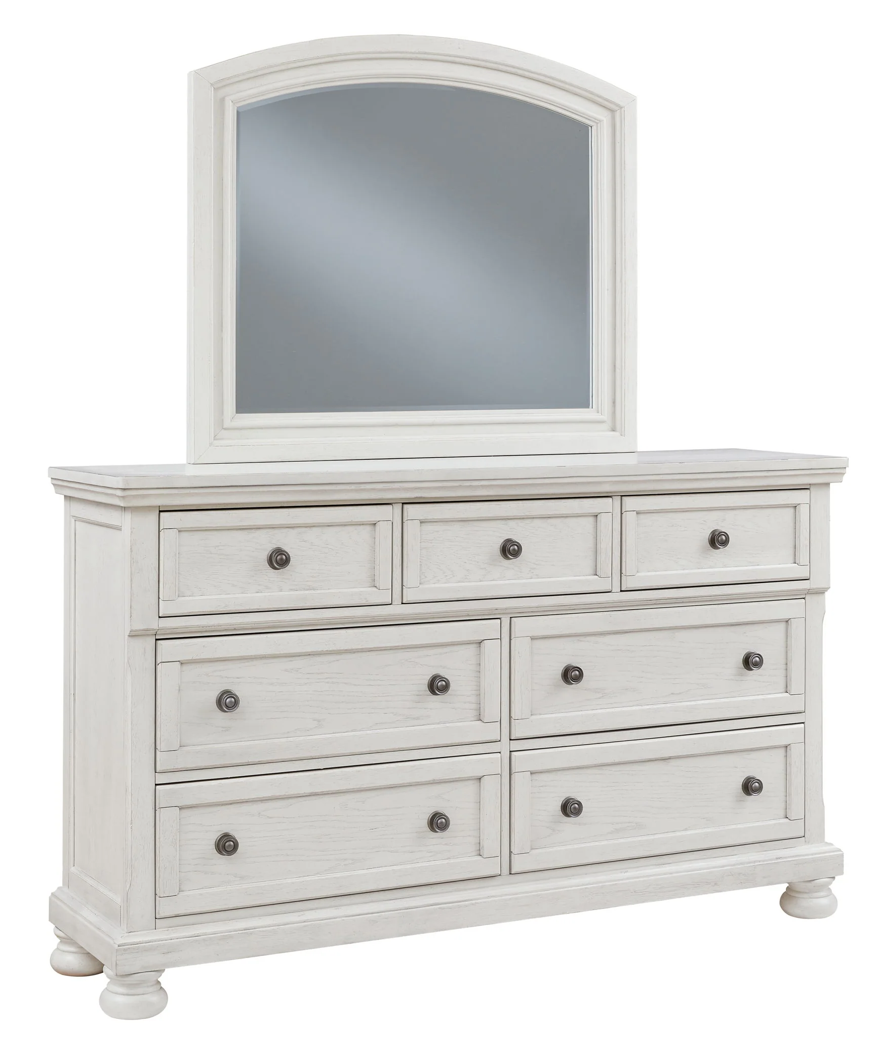 Robbinsdale - Dresser, Mirror - Antique White - Image 4