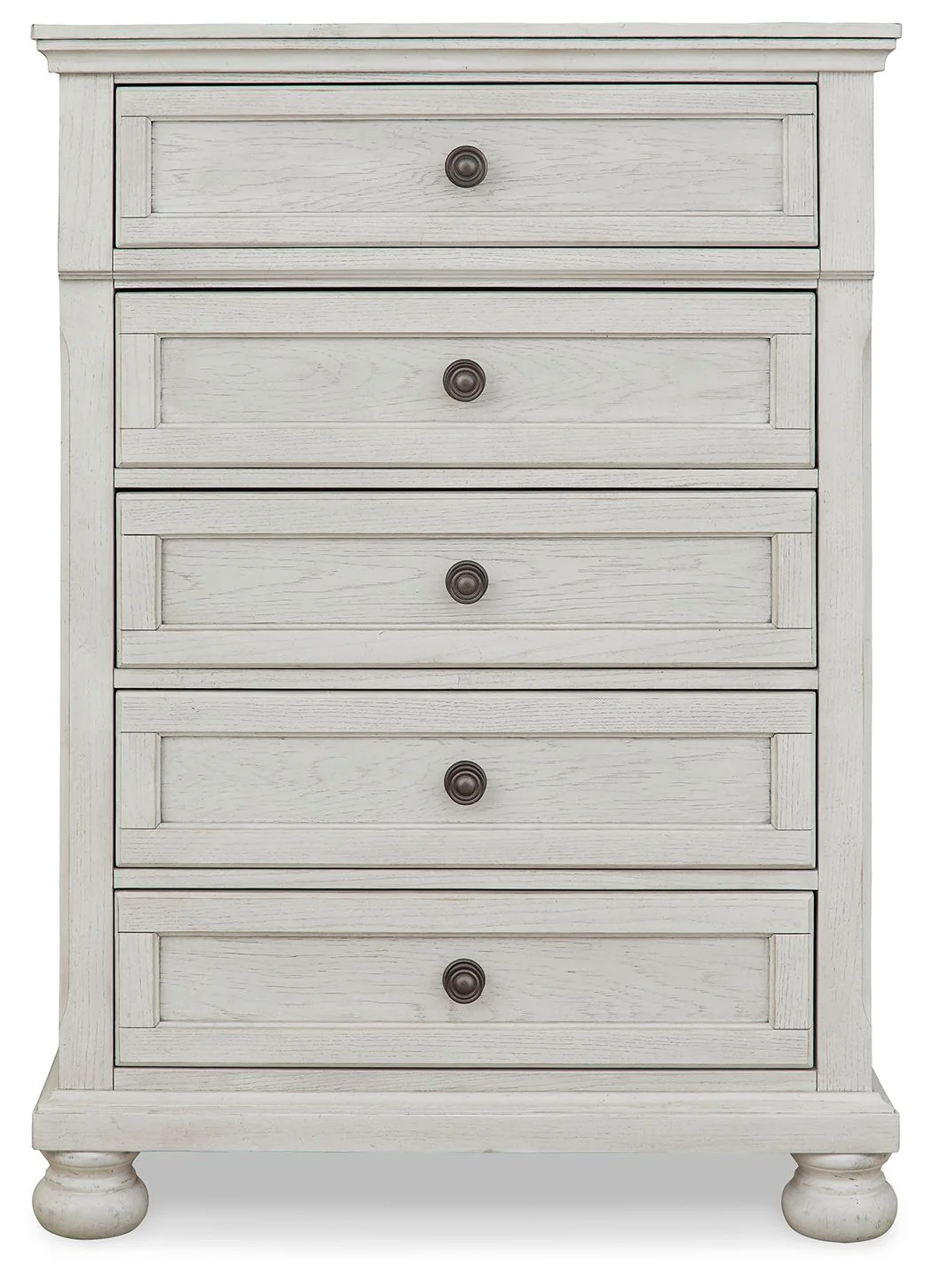 Robbinsdale - Five Drawer Chest - Youth - Antique White - Image 5