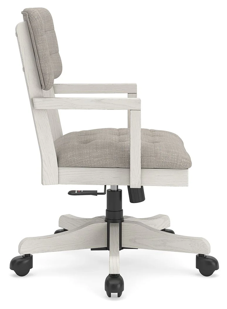 Robbinsdale - Home Office Desk Chair - Antique White - Image 2