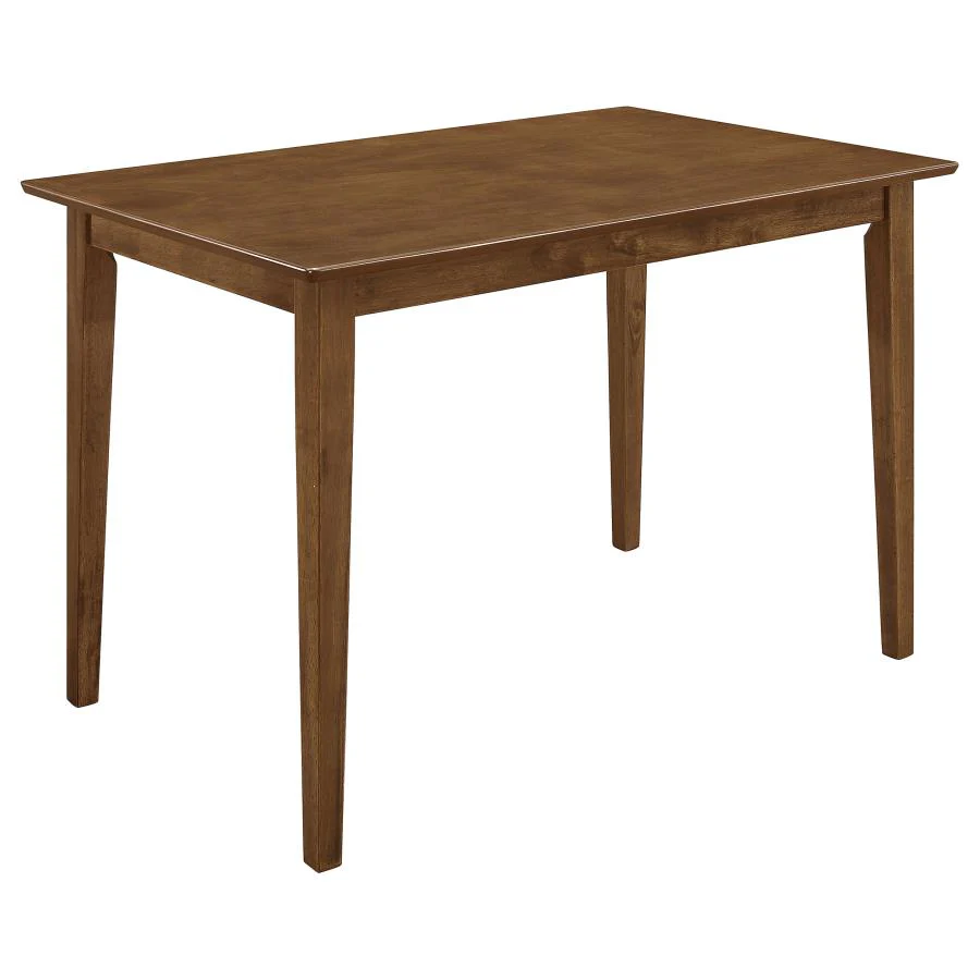 Robles - 5 Piece Rectangular Dining Table Set - Chestnut - Image 4