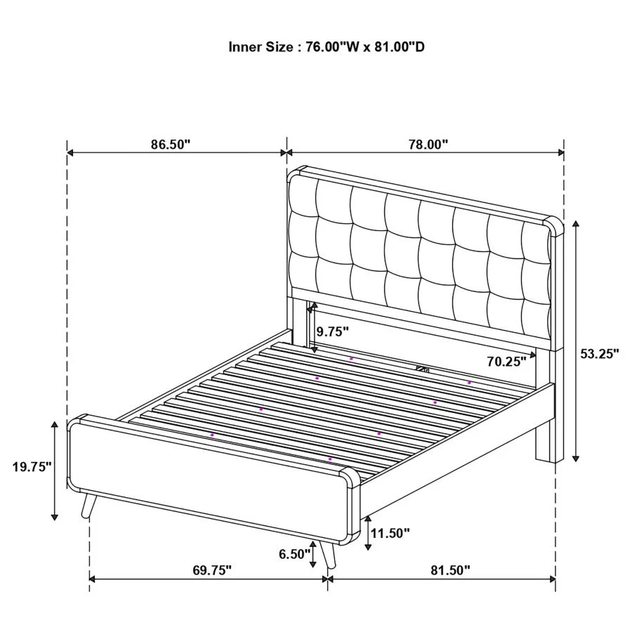 Robyn - Wood Panel Bed - Image 92