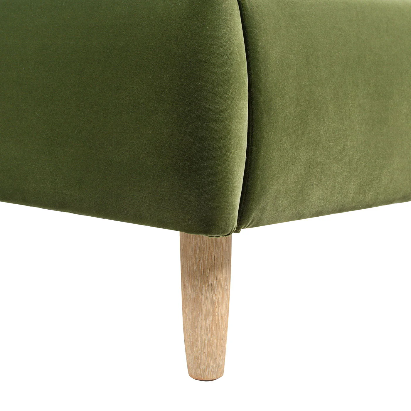 Roman - Curved Headboard Upholstered Platform Bed - Image 22