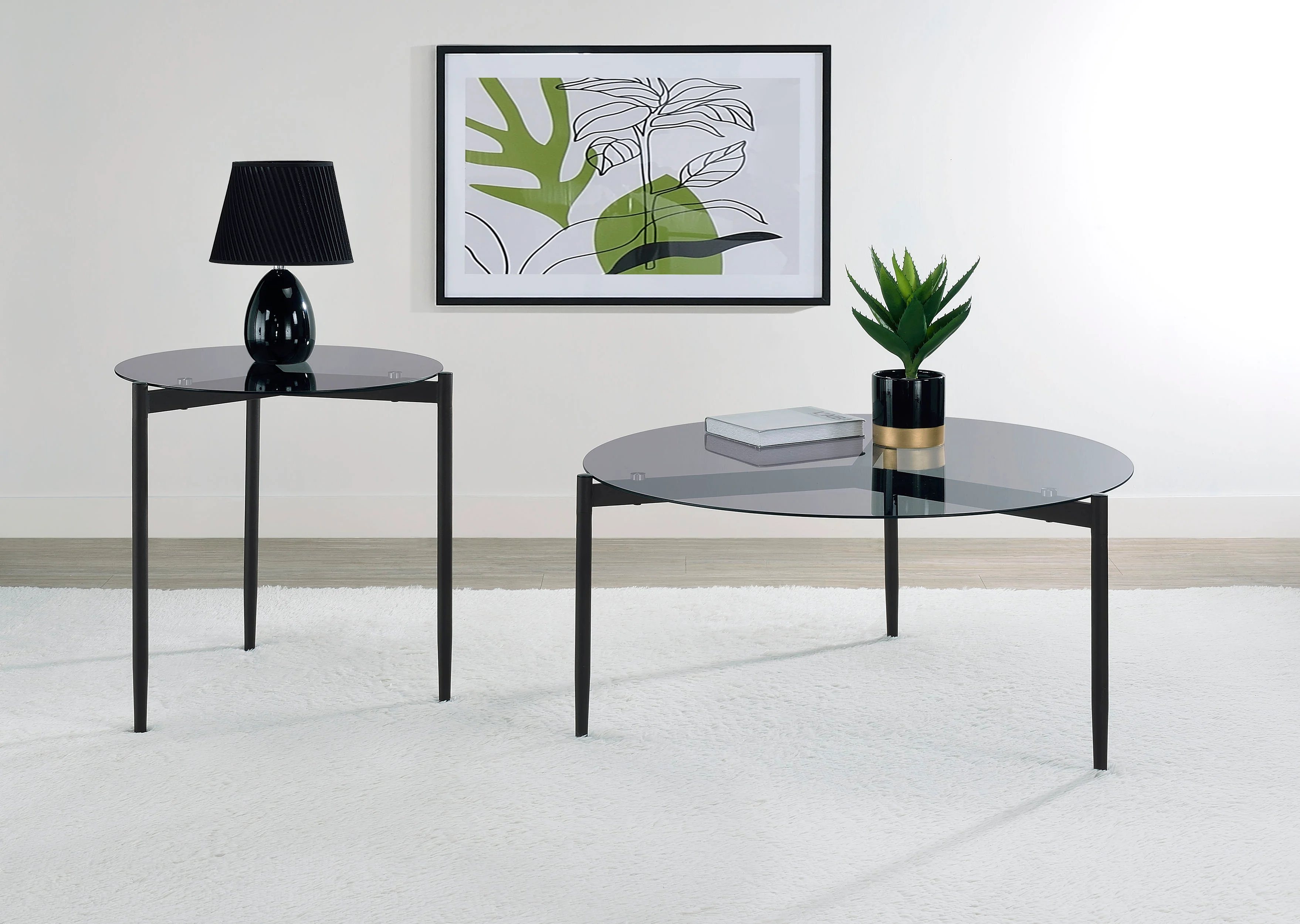 Rosalie - Round Coffee And End Table Set - Image 25