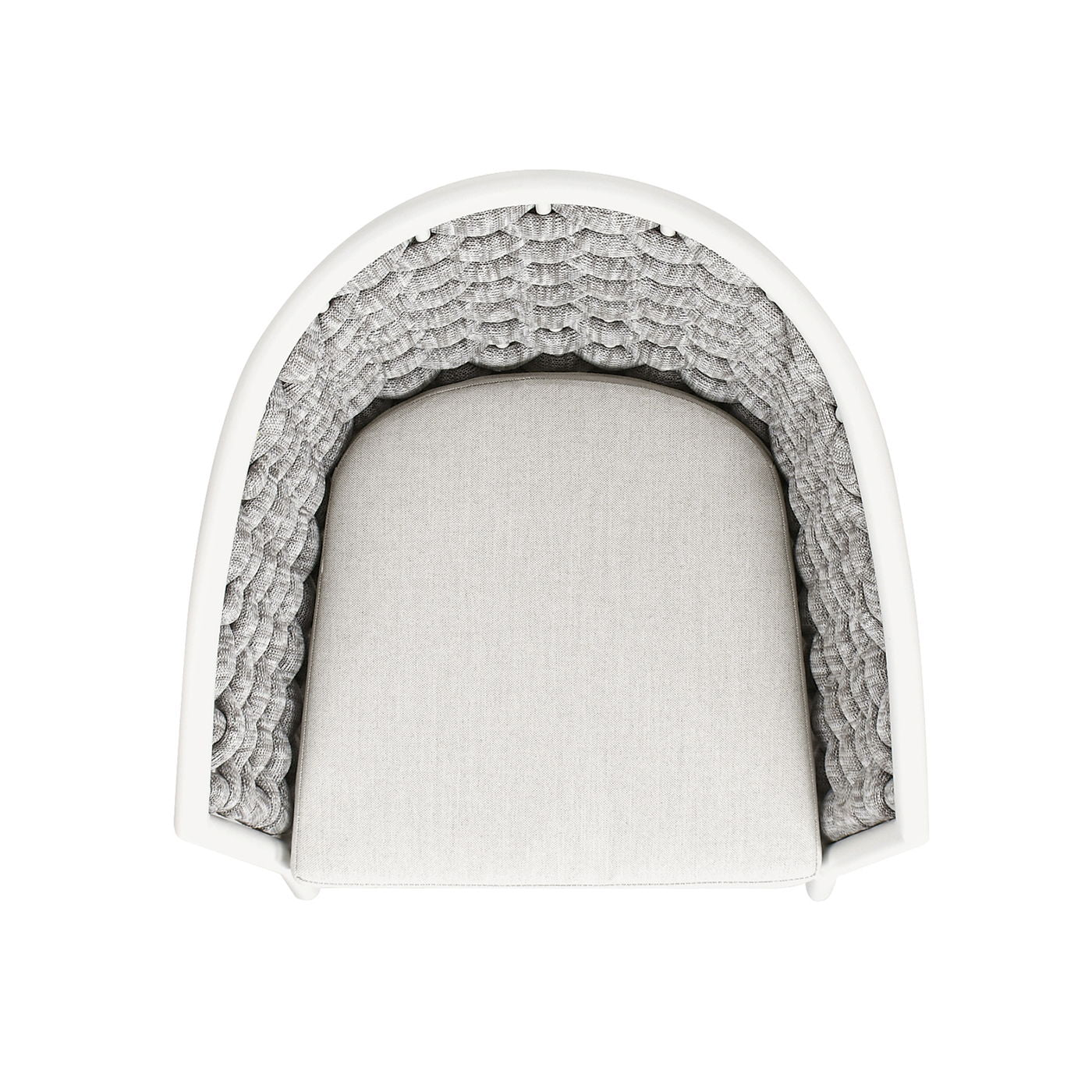 Rowan - Rope Barrel Back Patio Dining Chairs (Set of 2) - Optic White - Image 4