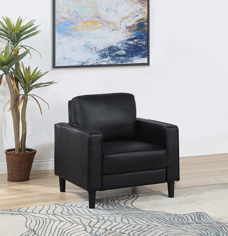 Ruth - Upholstered Track Arm Accent Chair - Image 5