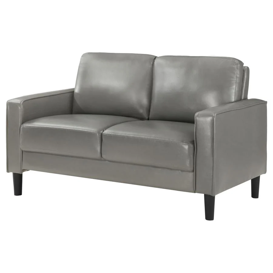 Ruth - Upholstered Track Arm Loveseat - Image 14