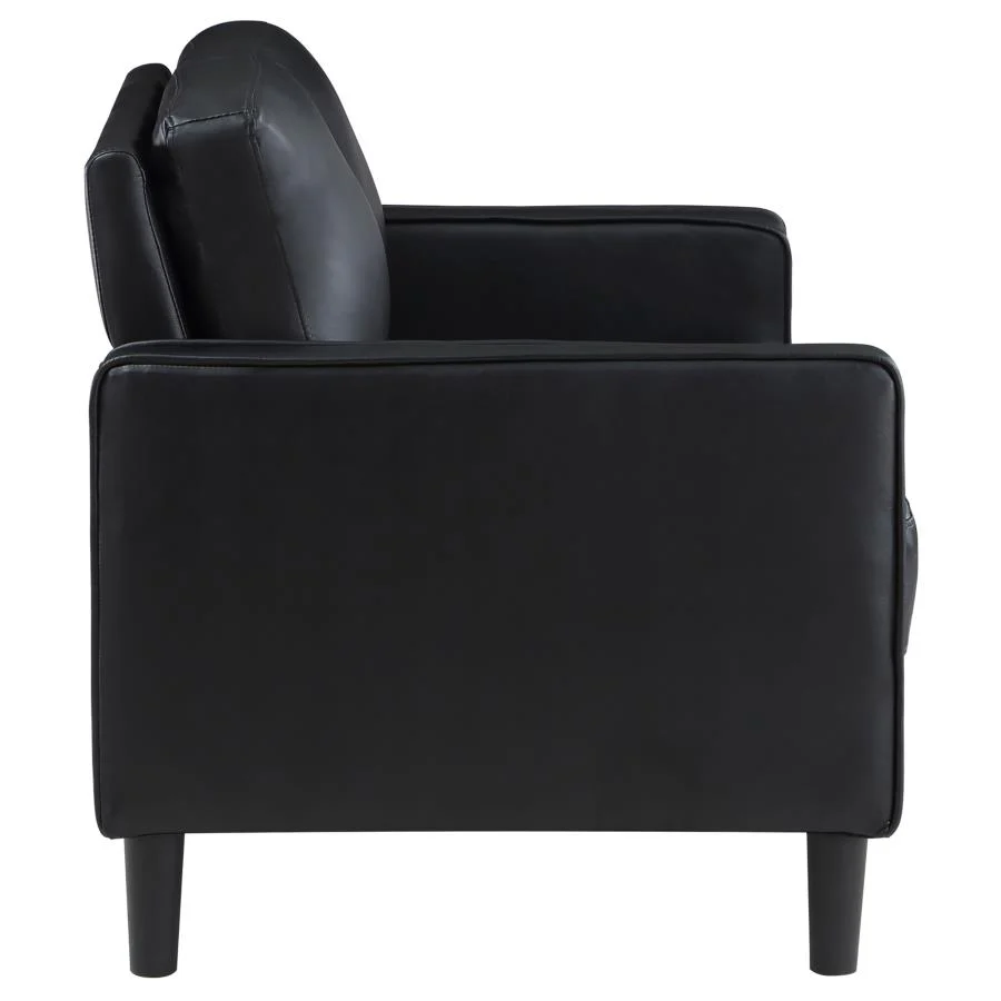 Ruth - Upholstered Track Arm Loveseat - Image 29