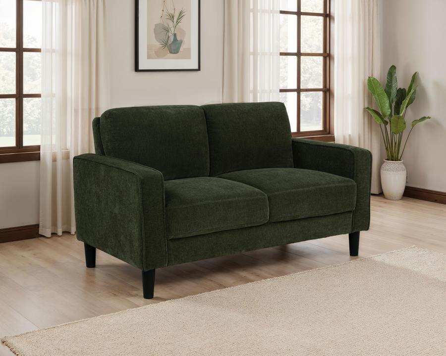 Ruth - Upholstered Track Arm Loveseat - Image 8