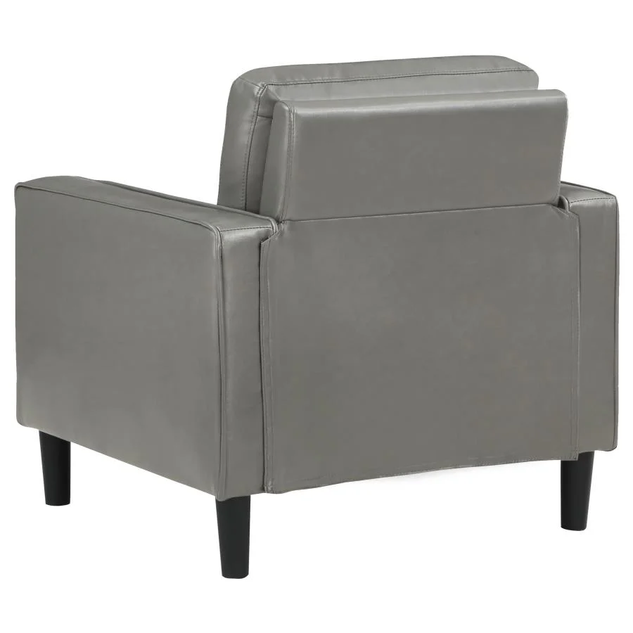 Ruth - Upholstered Track Arm Sofa Set - Image 100