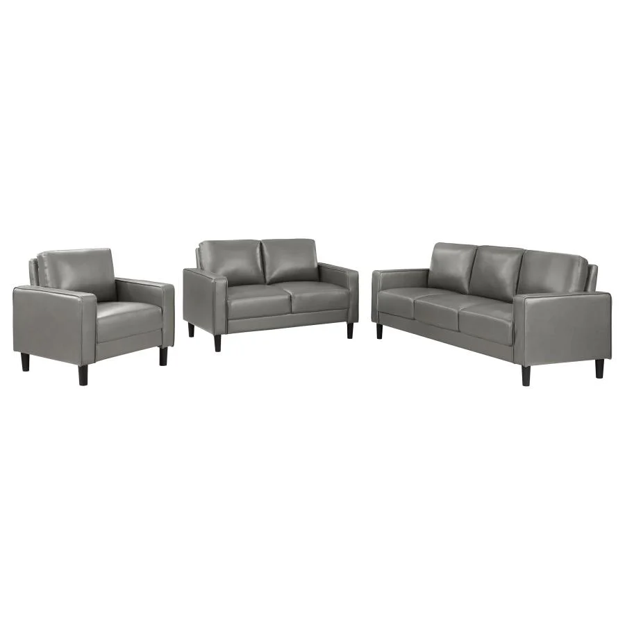 Ruth - Upholstered Track Arm Sofa Set - Image 12