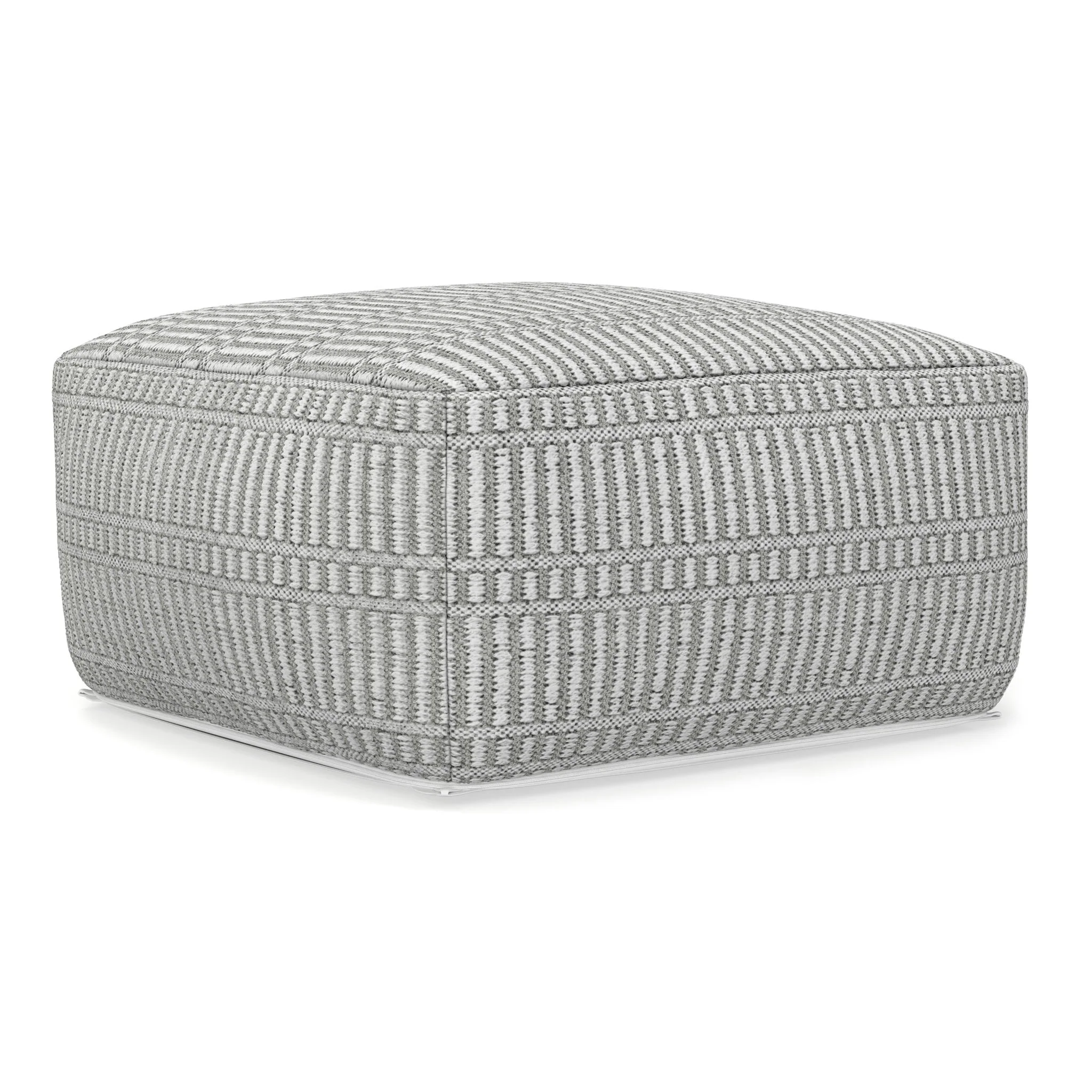Safford - Square Outdoor / Indoor Pouf - Image 2