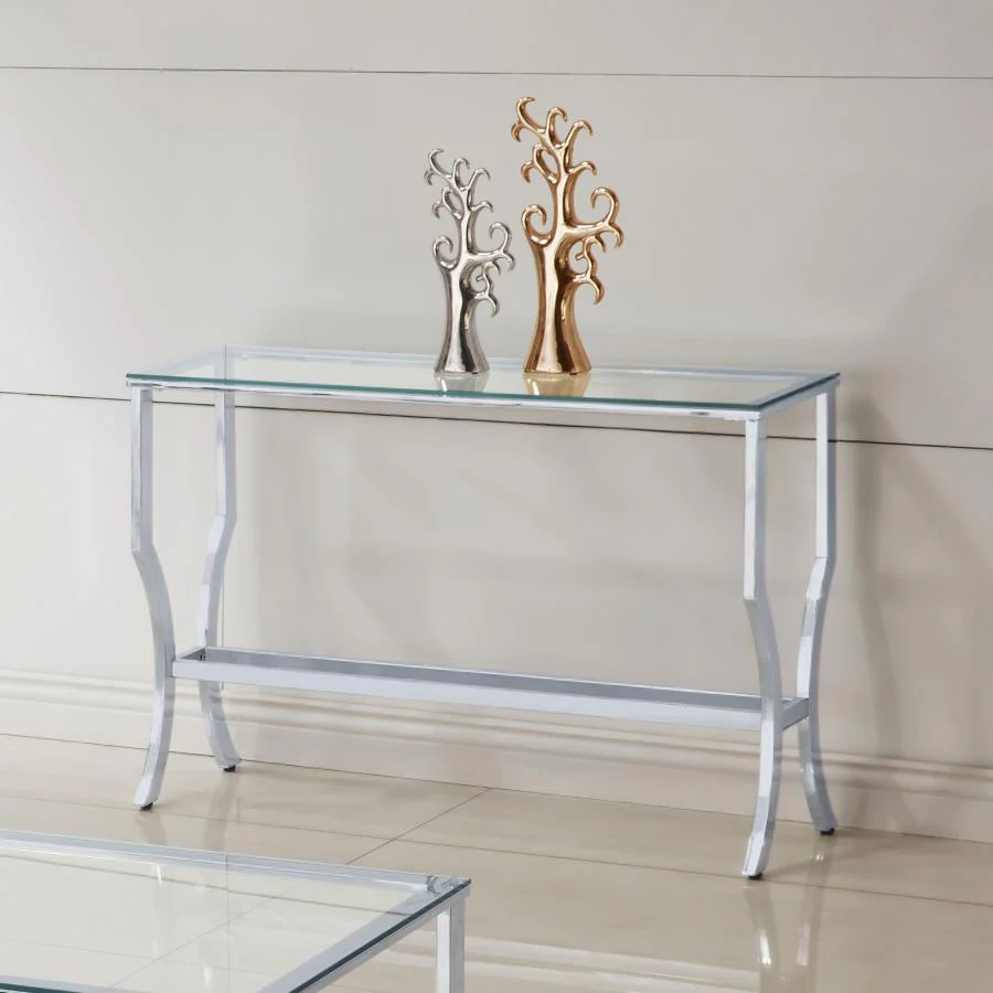 Saide - Rectangular Glass Top Table - Image 5