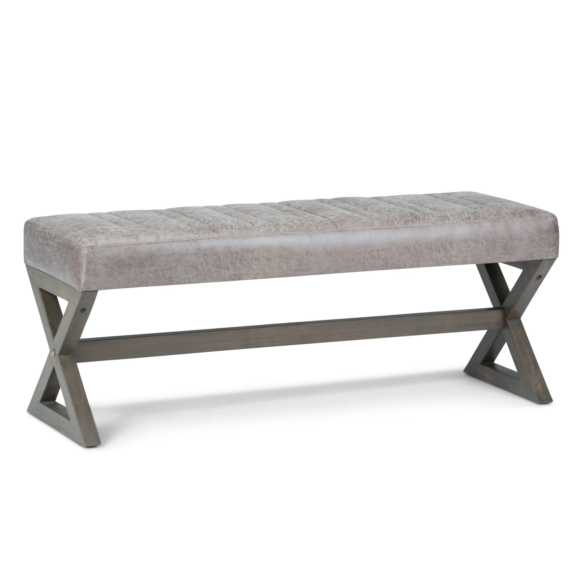 Salinger - Large Upholstered Ottoman Bench - Image 2