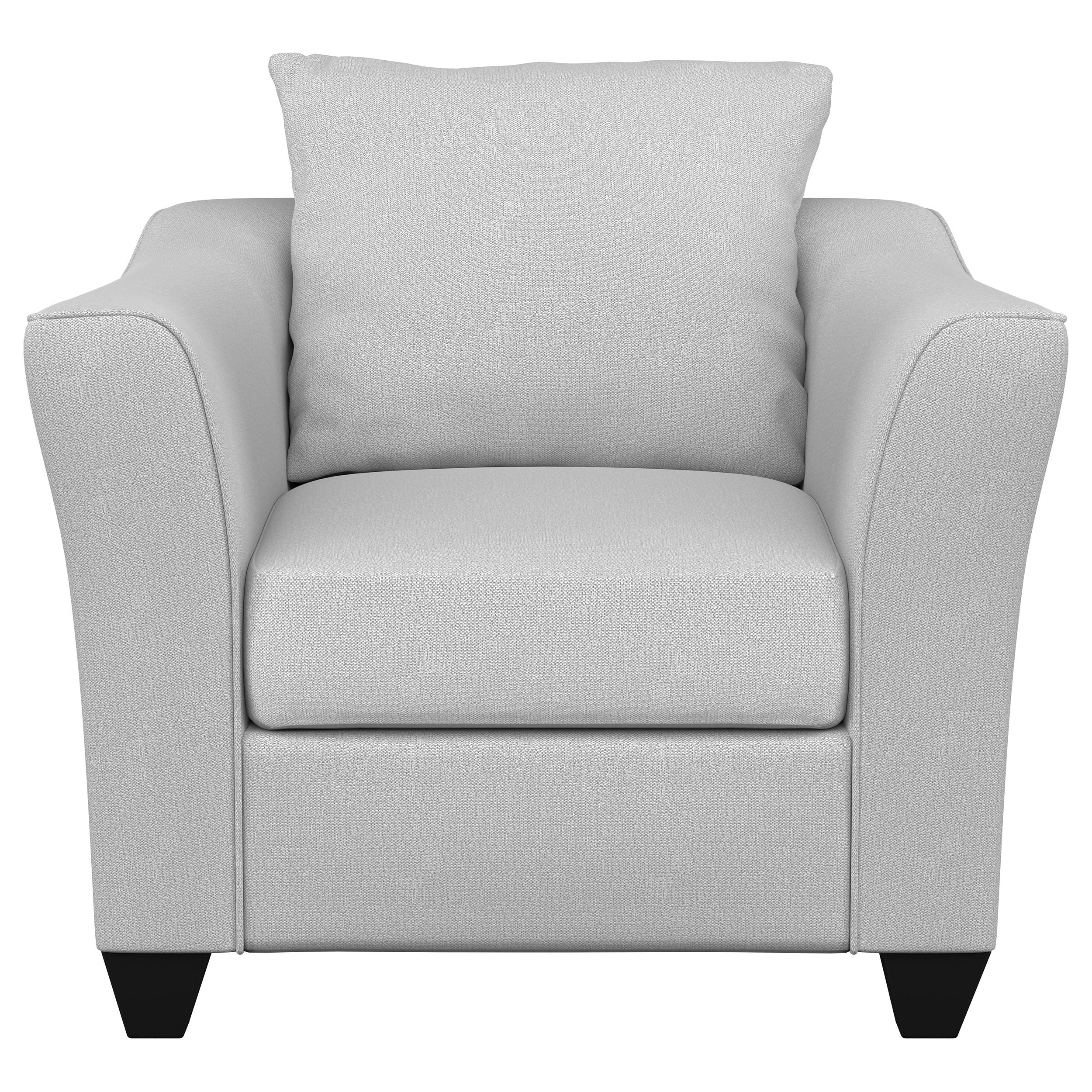 Salizar Upholstered Flared Arm Accent Chair Sand - Image 3